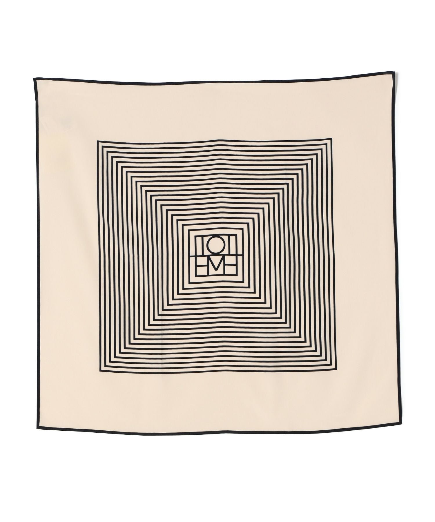 TOTEME(トーテム)】 Centered monogram silk scarf｜PARIGOT ONLINE