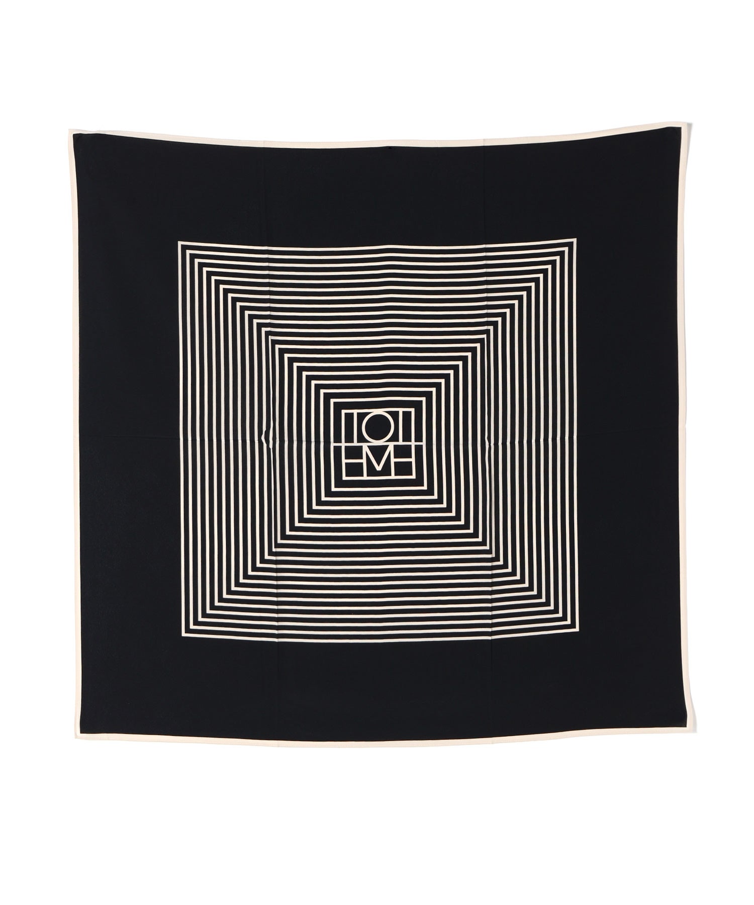TOTEME(トーテム)】 Centered monogram silk scarf｜PARIGOT ONLINE