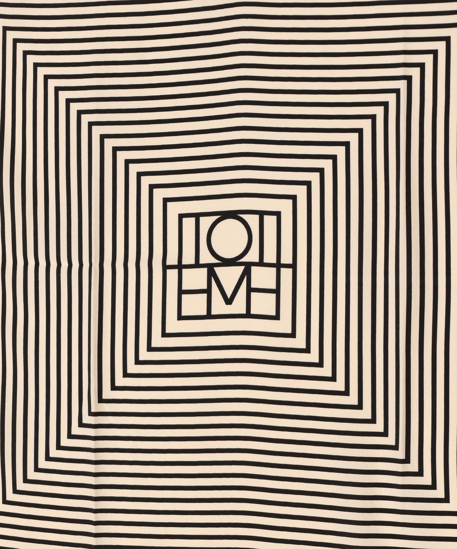 TOTEME(トーテム)】 Centered monogram silk scarf｜PARIGOT ONLINE
