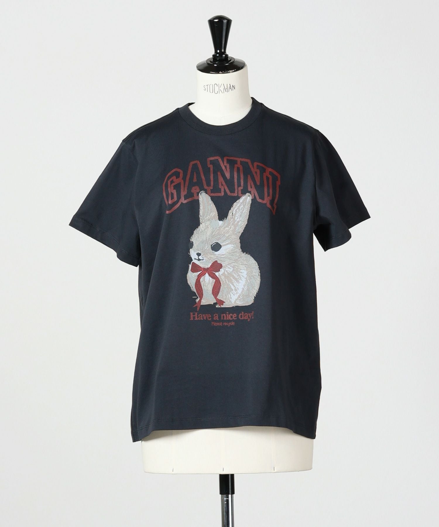 GANNI(ガニー)】 Grey Bunny T-shirt｜PARIGOT ONLINE（パリゴオンライン）