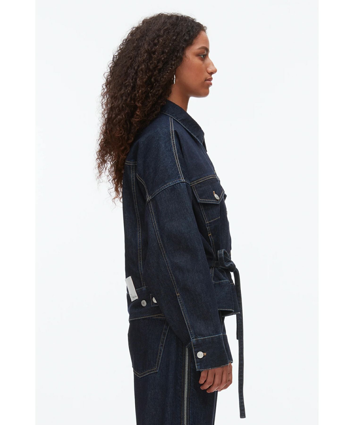 3.1 Phillip Lim(スリーワン フィリップリム)】 Denim Boxy Jacket