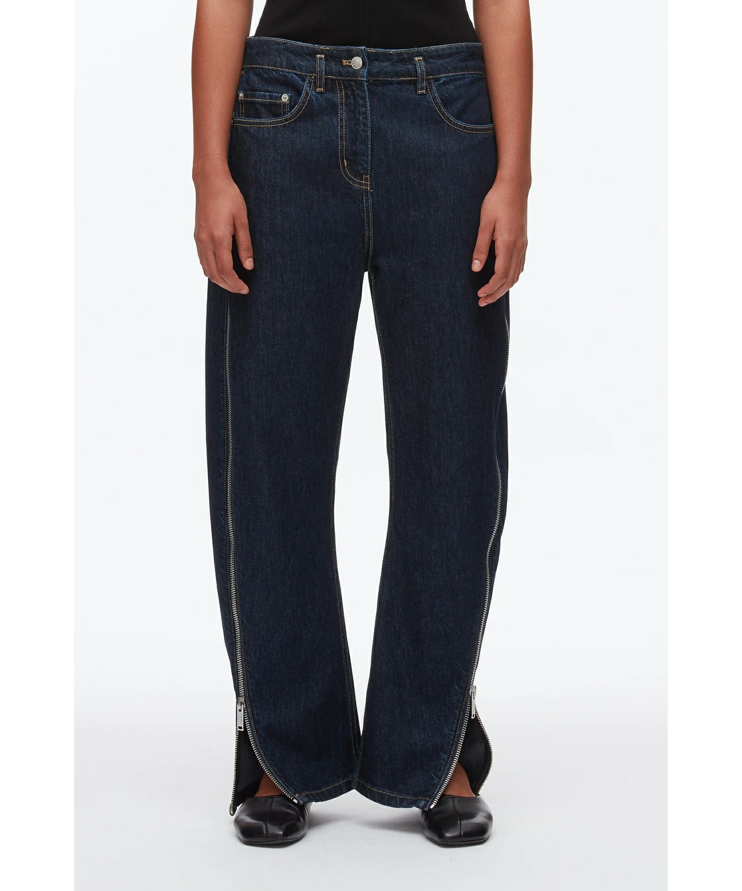 3.1 Phillip Lim(スリーワン フィリップリム)】 Curve Denim Pant with