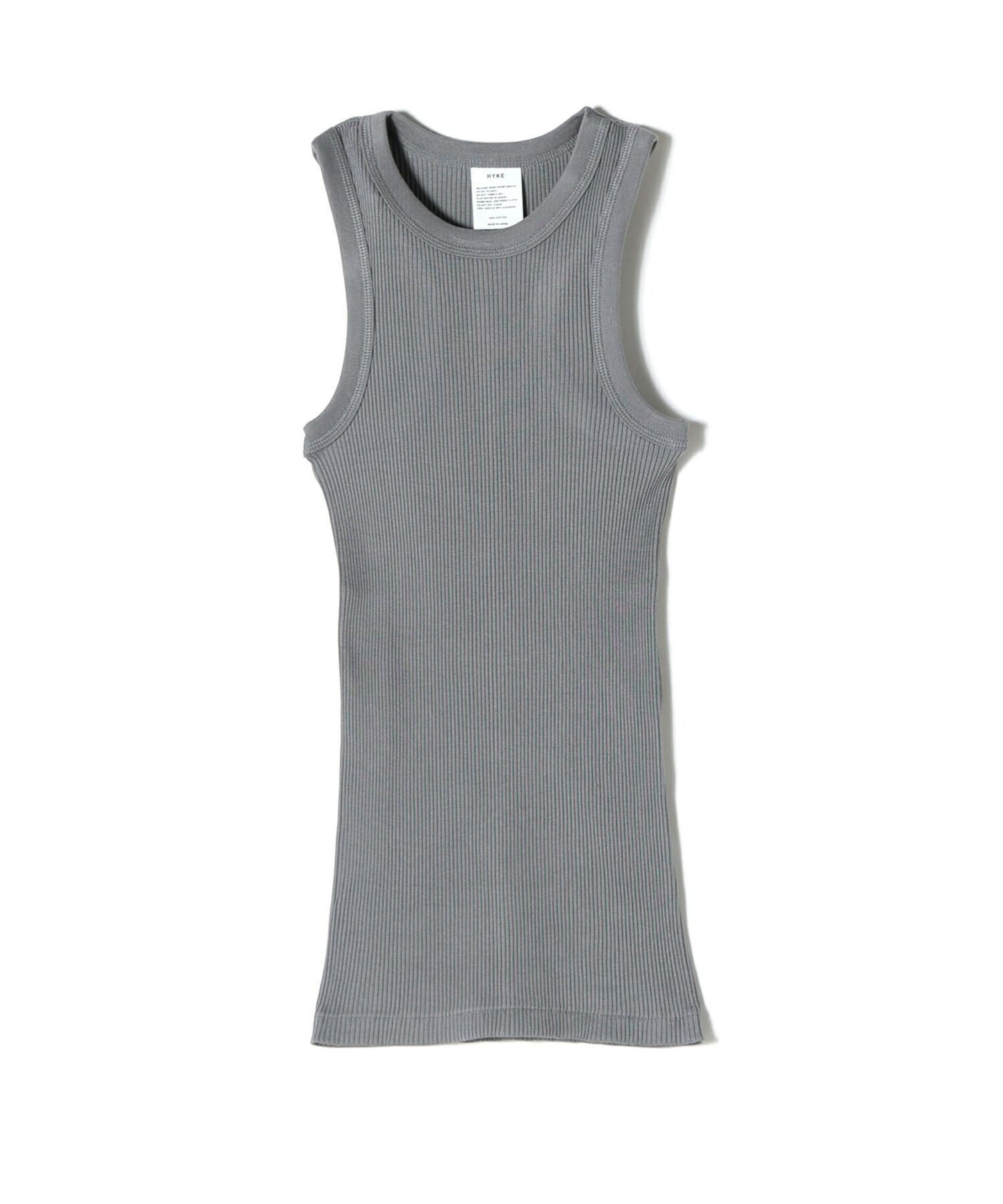 お値下げ⭐︎新品未使用⭐︎HYKE CREW NECK TANK TOP CREW NECK TANK TOP-クルーネックタンクトップ-HYKE（ハイク）通販| st