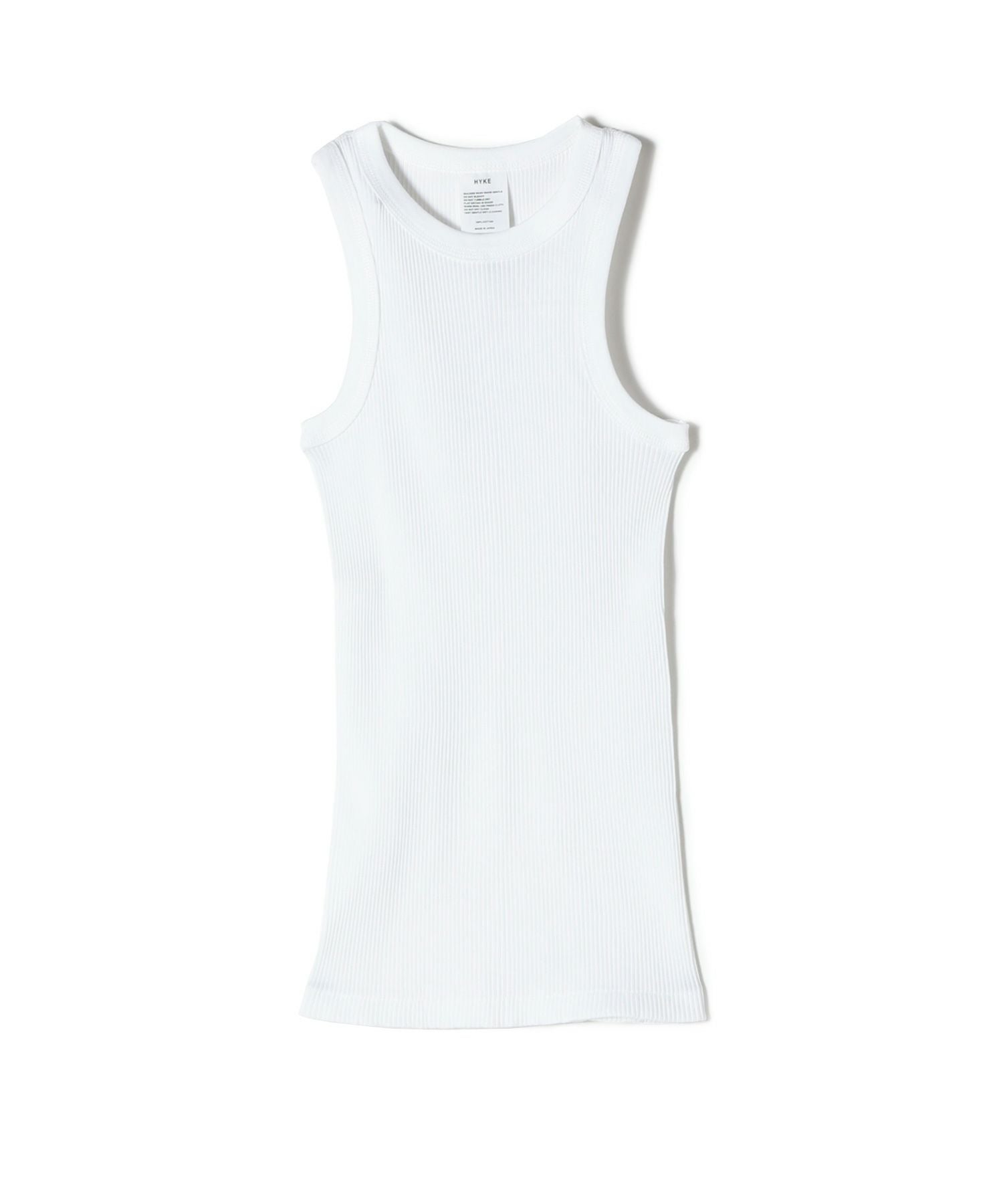 HYKE(ハイク)】 CREW NECK TANK TOP｜PARIGOT ONLINE（パリゴオンライン）