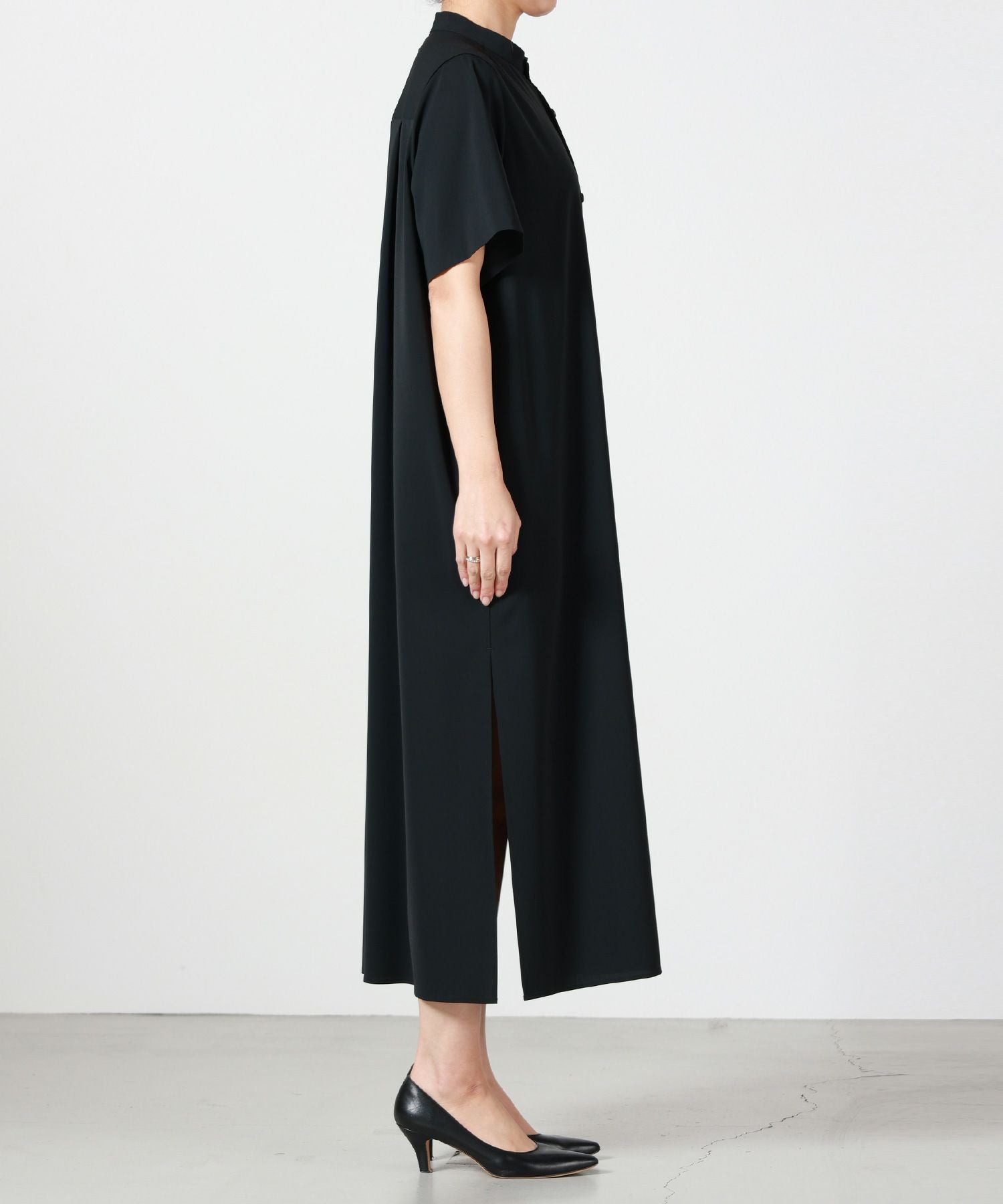 HYKE(ハイク)】 MAXI SHIRT DRESS｜PARIGOT ONLINE（パリゴオンライン）