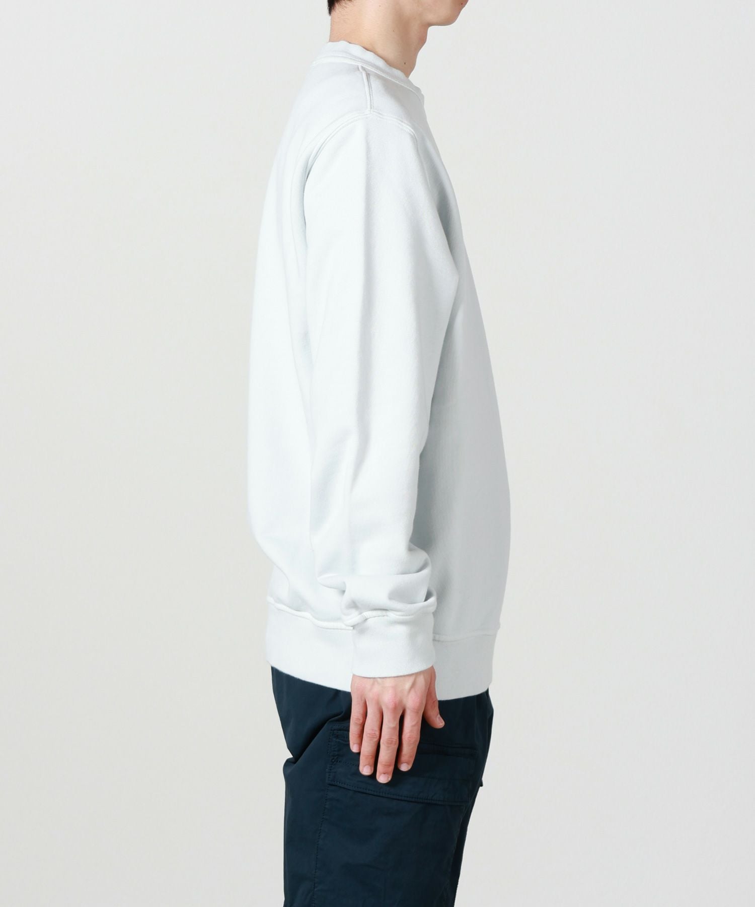 STONE ISLAND(ストーンアイランド)】 COTTON FLEECE WITH SEASONAL