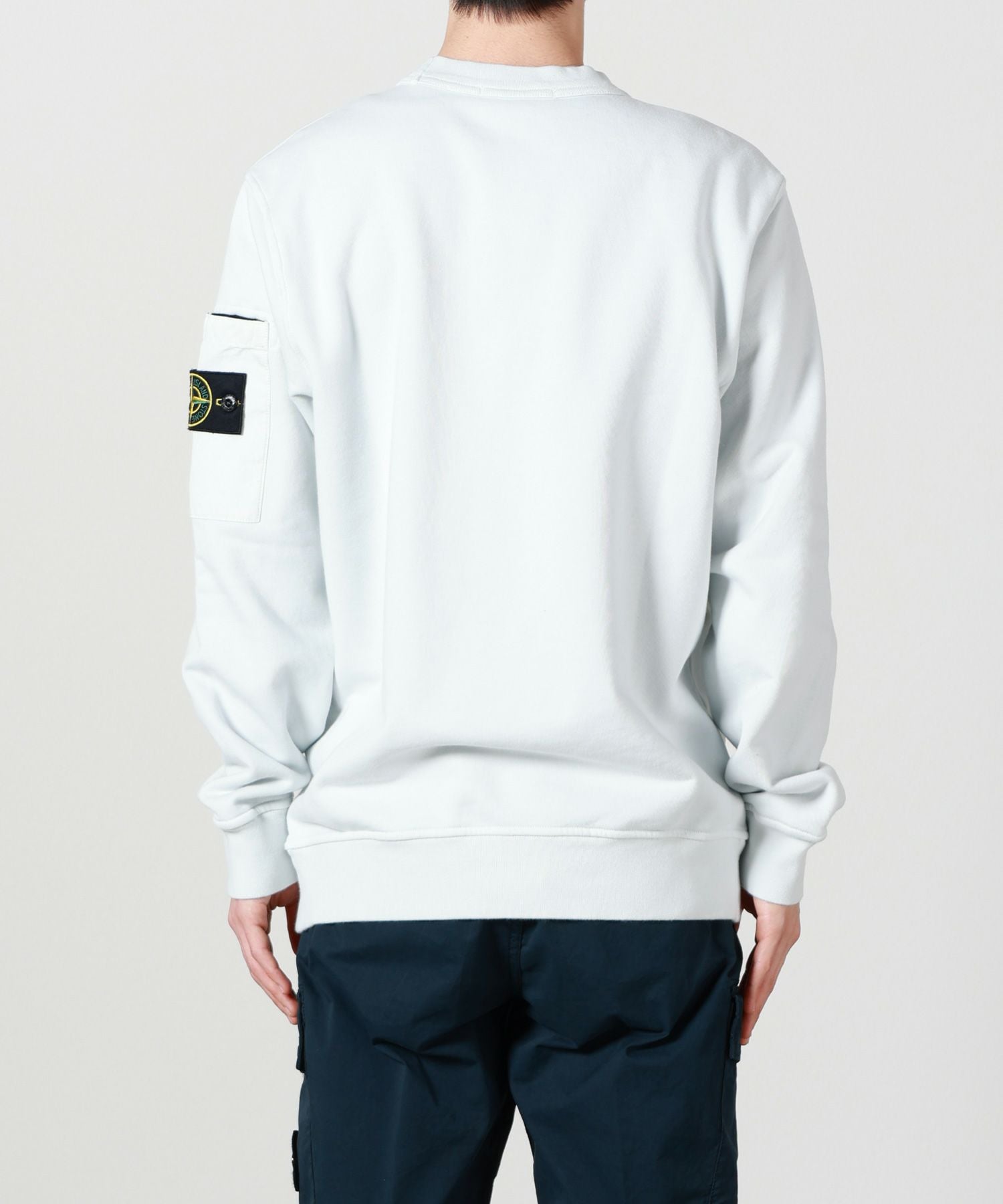 STONE ISLAND(ストーンアイランド)】 COTTON FLEECE WITH SEASONAL