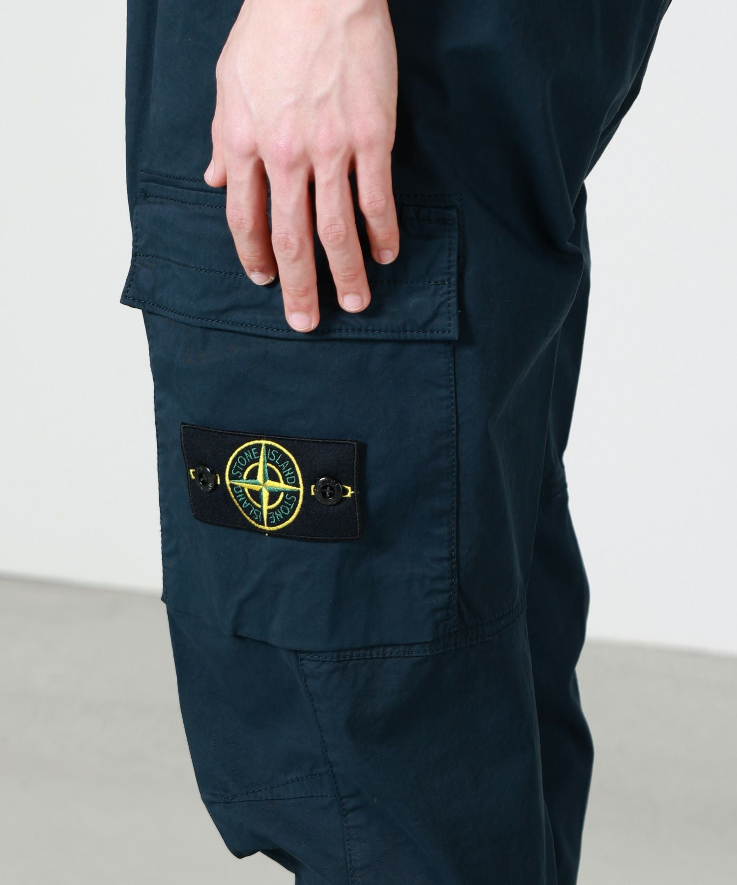 STONE ISLAND(ストーンアイランド)】 STRETCH ORGANIC COTTON TWILL