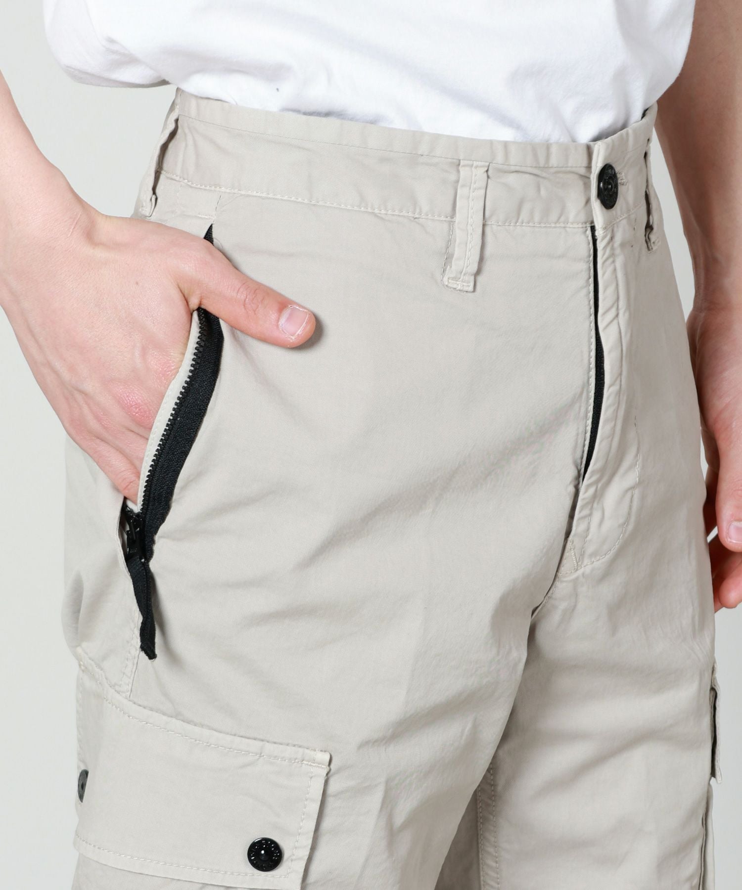STONE ISLAND(ストーンアイランド)】 STRETCH ORGANIC COTTON TWILL