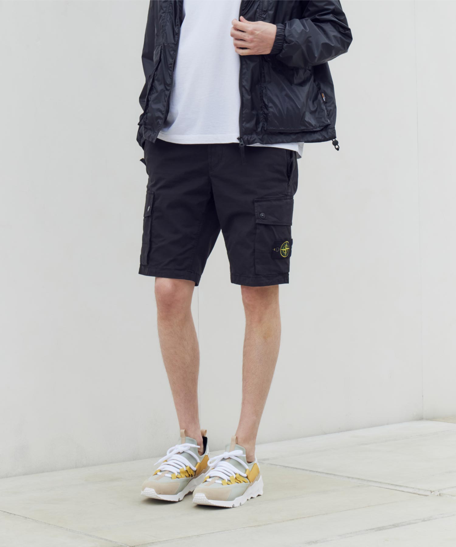 STONE ISLAND(ストーンアイランド)】 STRETCH ORGANIC COTTON TWILL