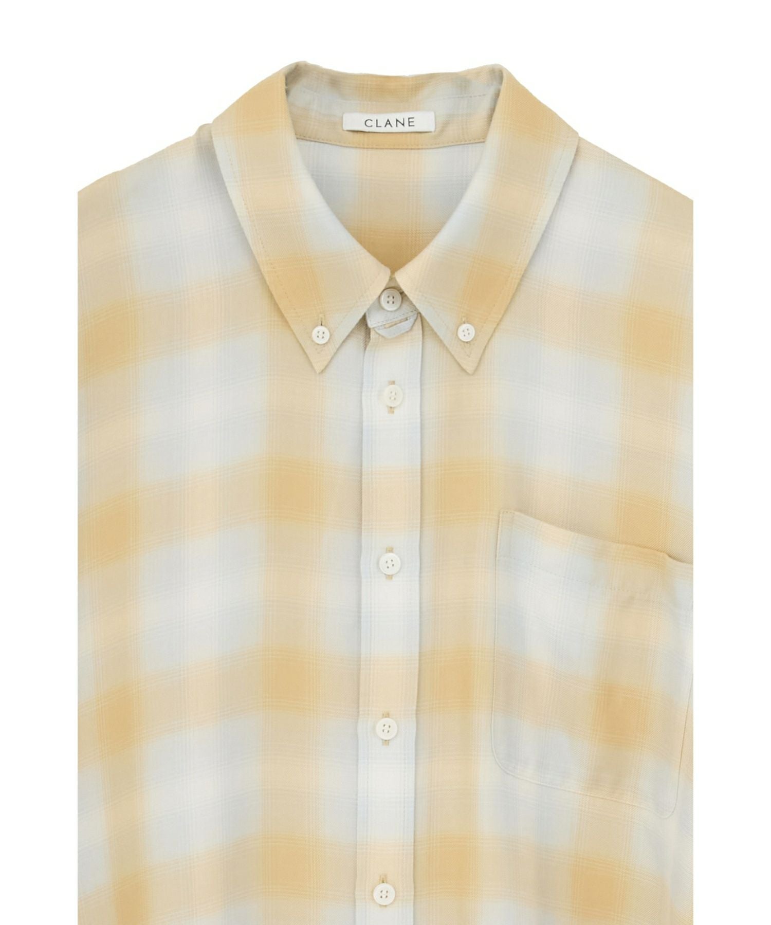 CLANE(クラネ)】 2WAY OVER OMBRE CHECK SHIRTS｜PARIGOT ONLINE