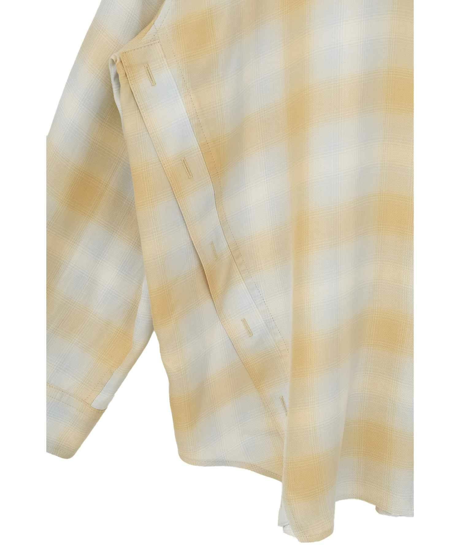 CLANE(クラネ)】 2WAY OVER OMBRE CHECK SHIRTS｜PARIGOT ONLINE