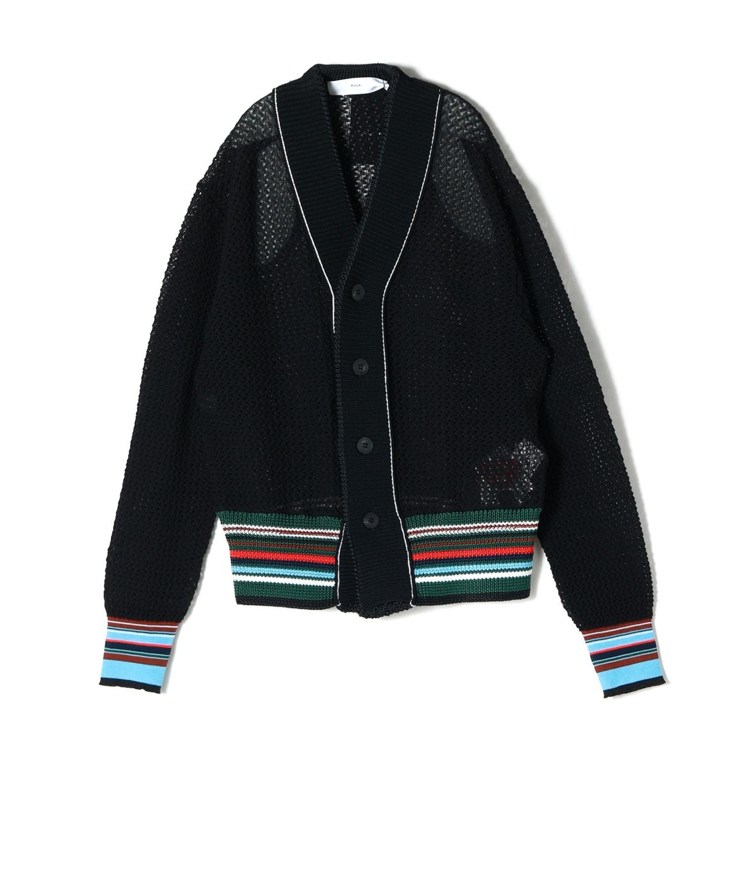 TOGA PULLA(トーガプルラ)】 LACE KNIT CARDIGAN｜PARIGOT ONLINE