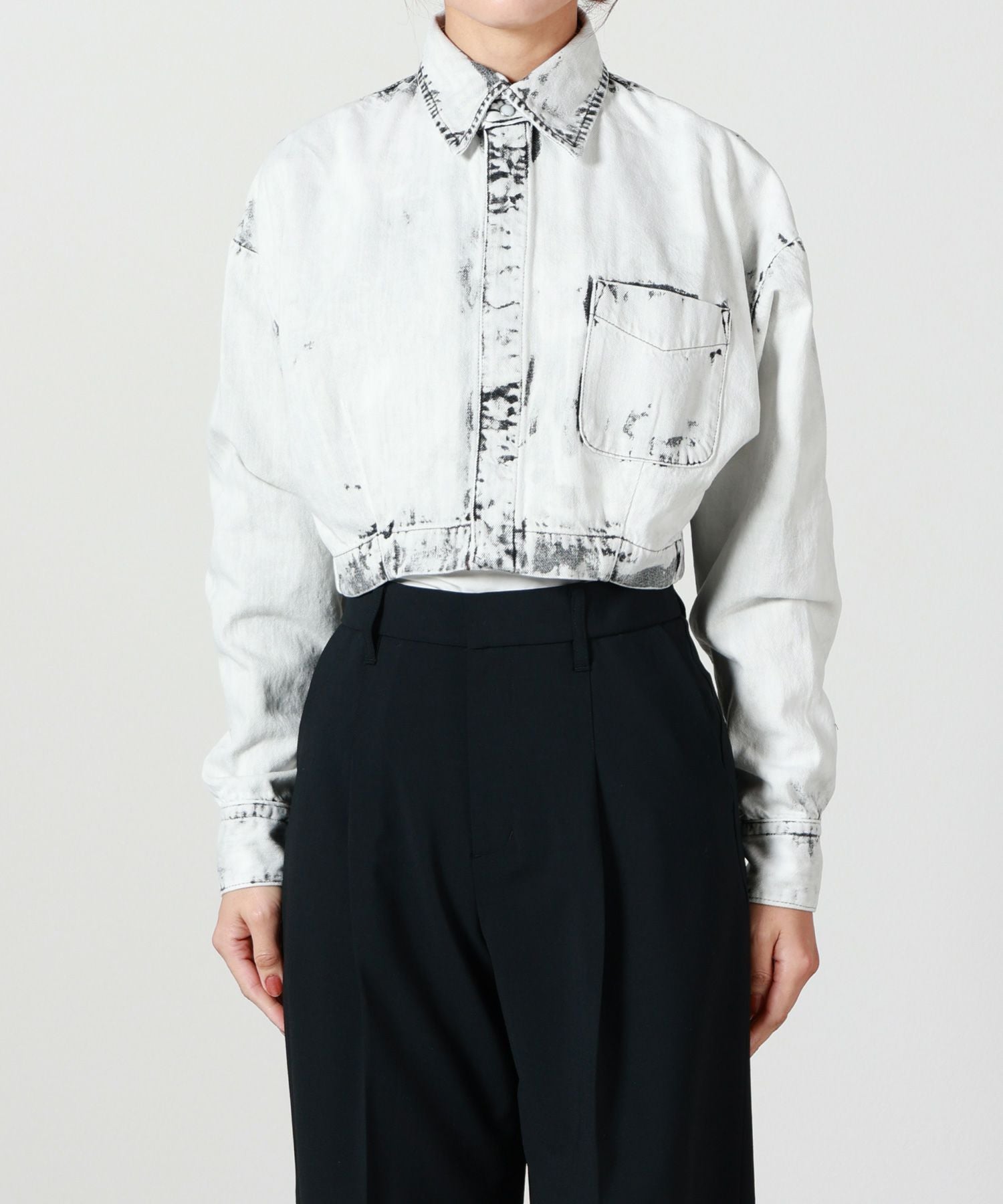 TOGA PULLA(トーガプルラ)】 DENIMU SHORT SHIRT｜PARIGOT ONLINE