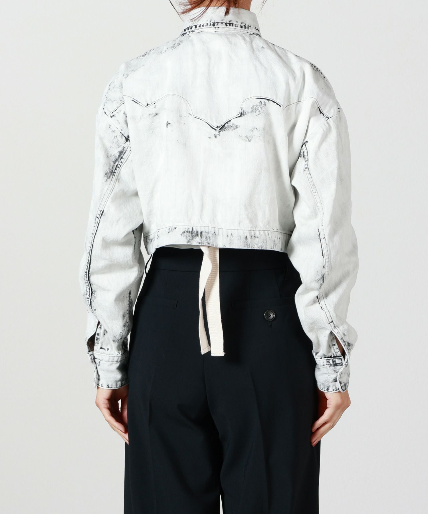 24AW toga pulla トーガ プルラ　ショートスリーブフェザーシャツ TOGA（トーガ）の「【TOGA PULLA/トーガプルラ】Metal collar shirt