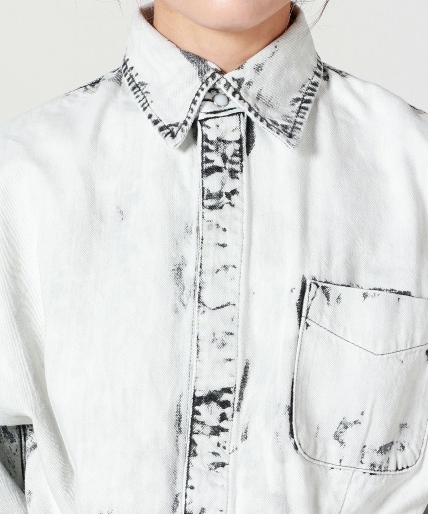TOGA PULLA(トーガプルラ)】 DENIMU SHORT SHIRT｜PARIGOT ONLINE