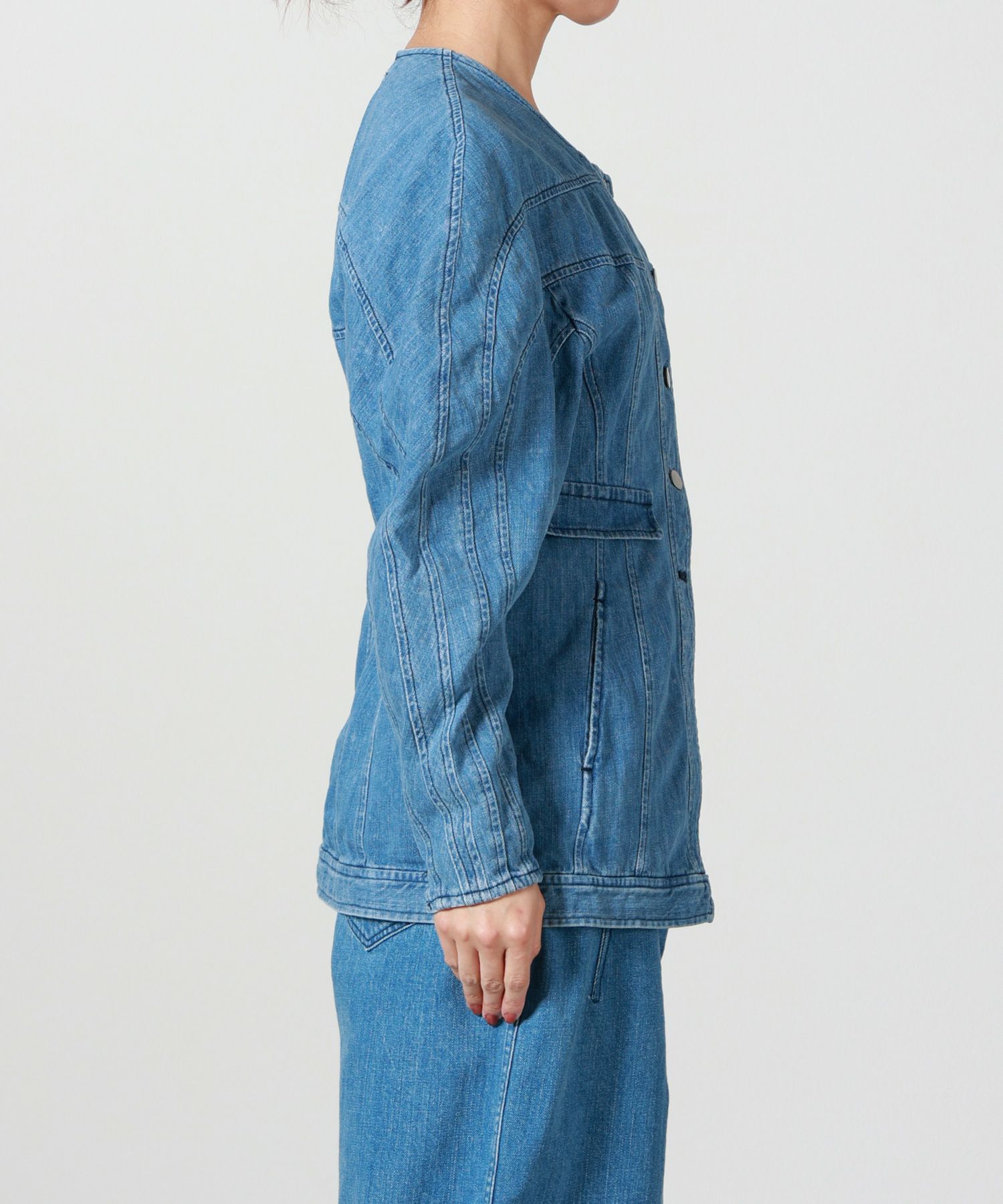 AKIRANAKA(アキラナカ)】 Judith denim jacket｜PARIGOT ONLINE