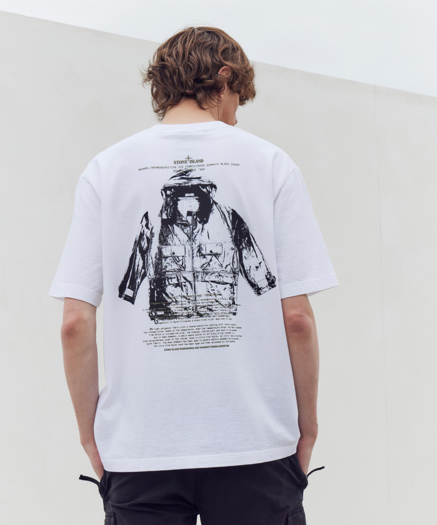 STONE ISLAND(ストーンアイランド)】 ORGANIC COTTON JERSEY