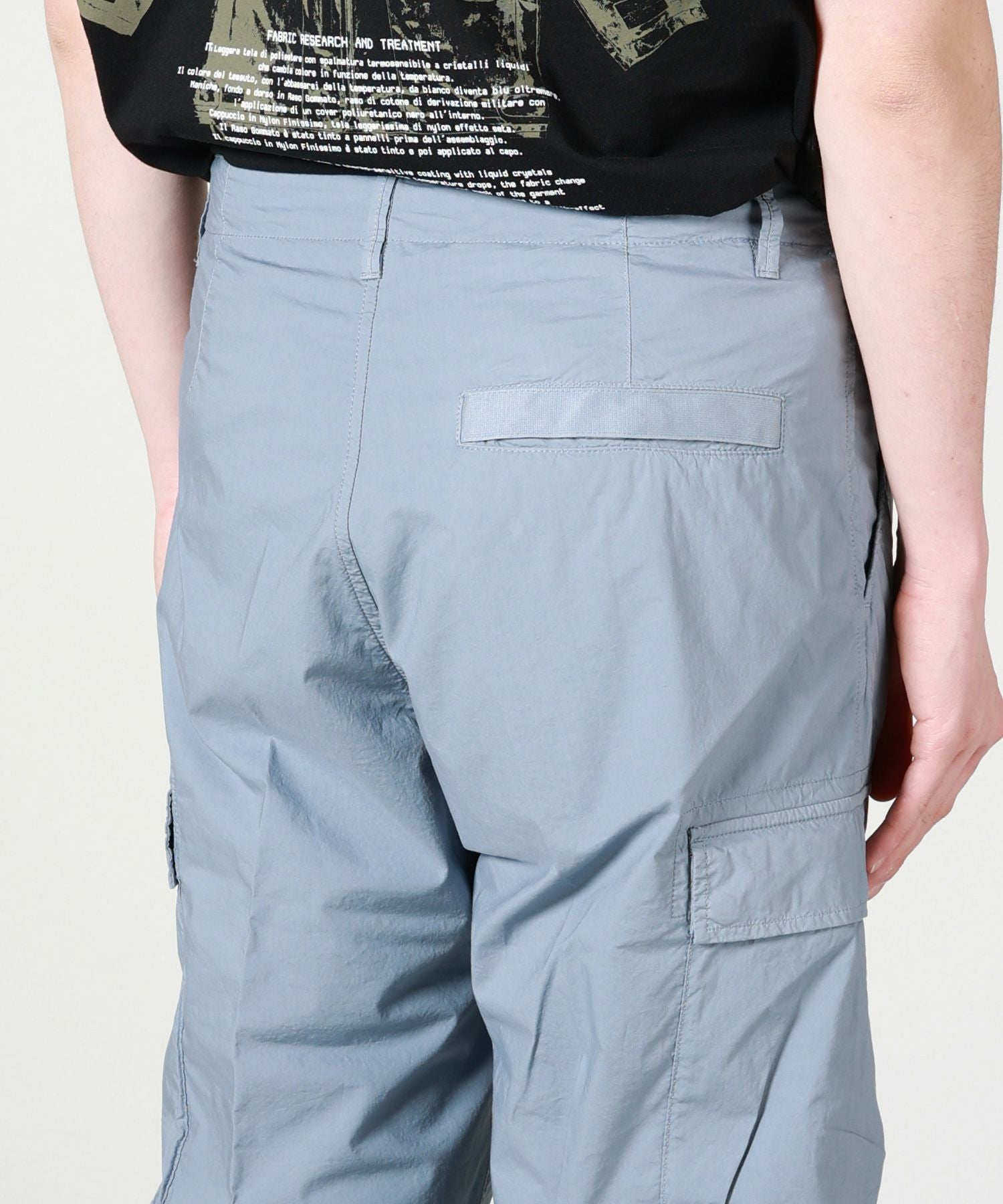 【STONE 】 コットンパンツ / ブルー / 31 inch STONE ISLAND(ストーンアイランド)】 STRETCH COTTON TELA 
