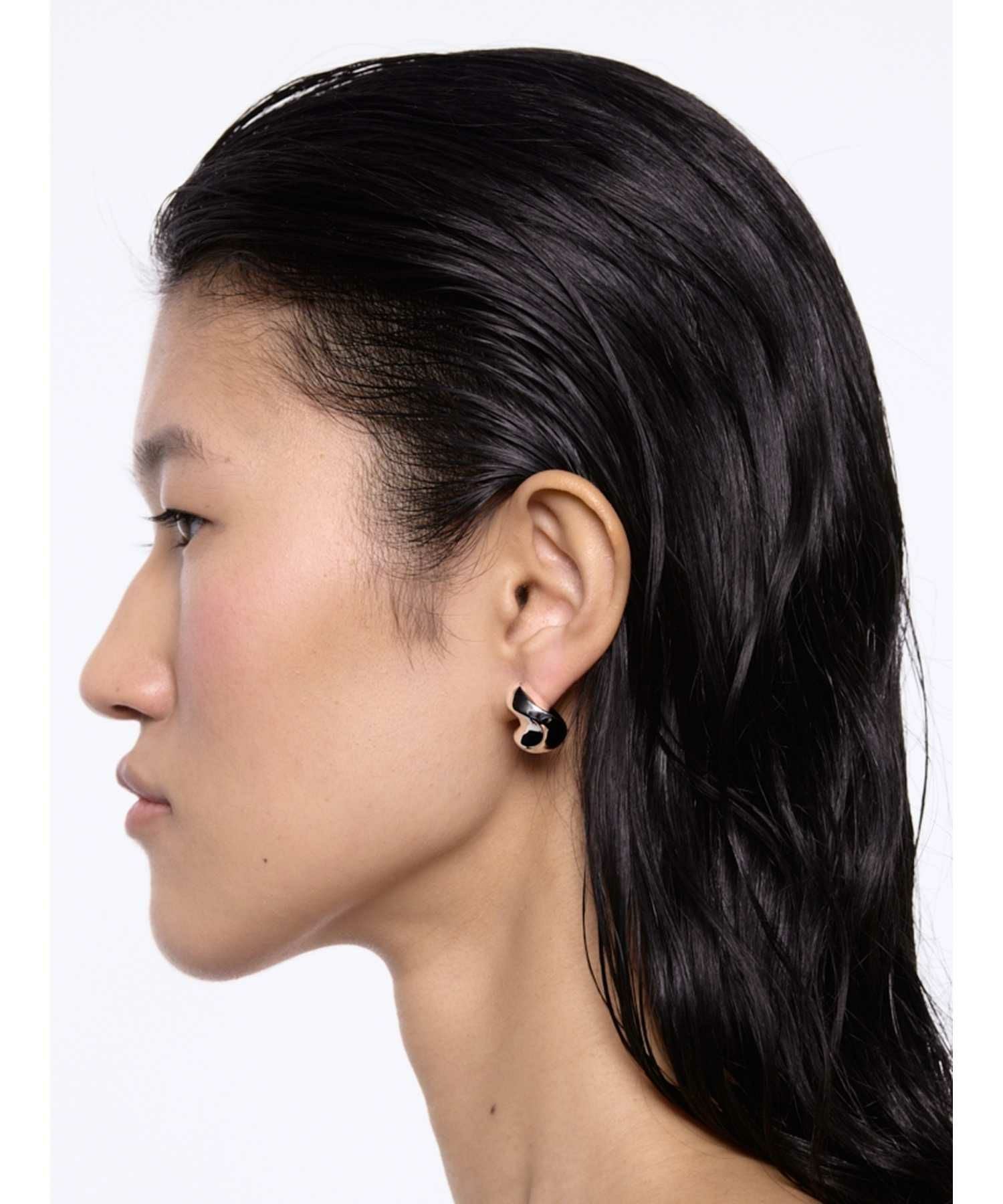 MARIA BLACK(マリアブラック)】 Saddle Earring Small(右耳用