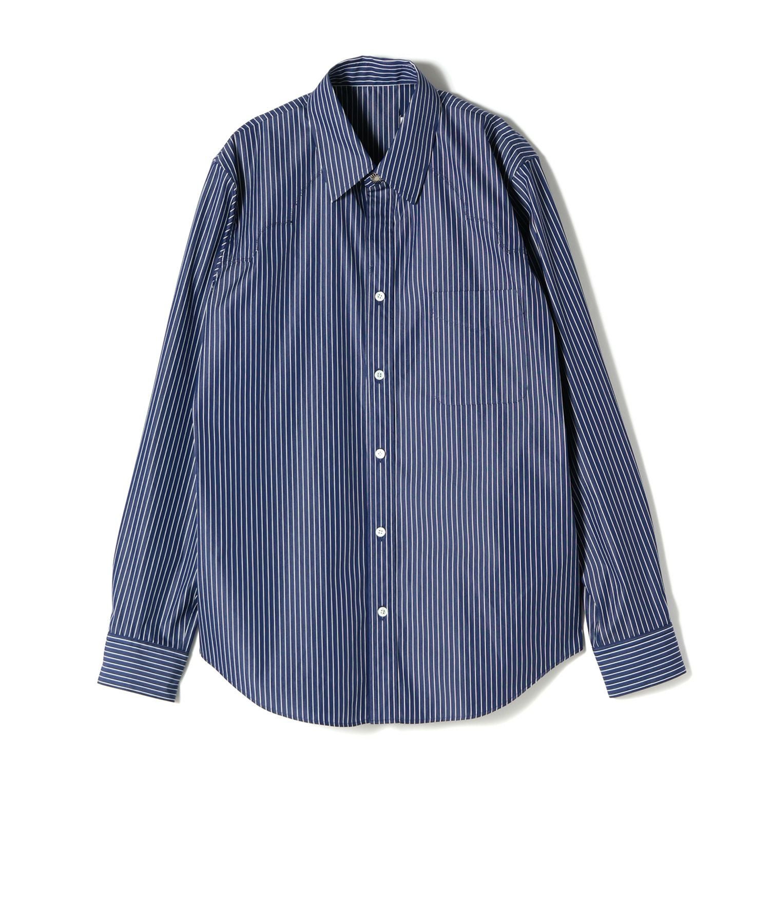 TOGA TOO(トーガ トゥー)】 STRIPE TYPEWRITER SHIRT｜PARIGOT ONLINE