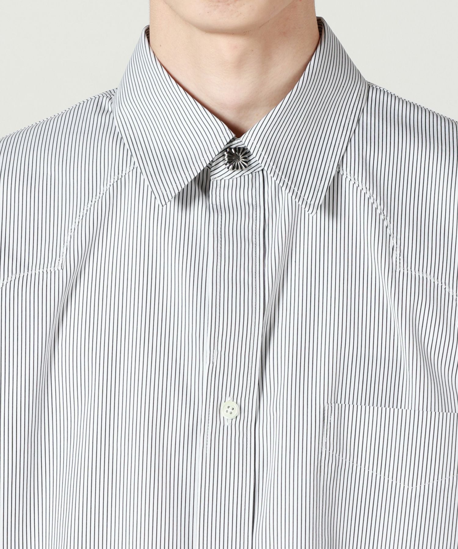 TOGA TOO(トーガ トゥー)】 STRIPE TYPEWRITER SHIRT｜PARIGOT ONLINE