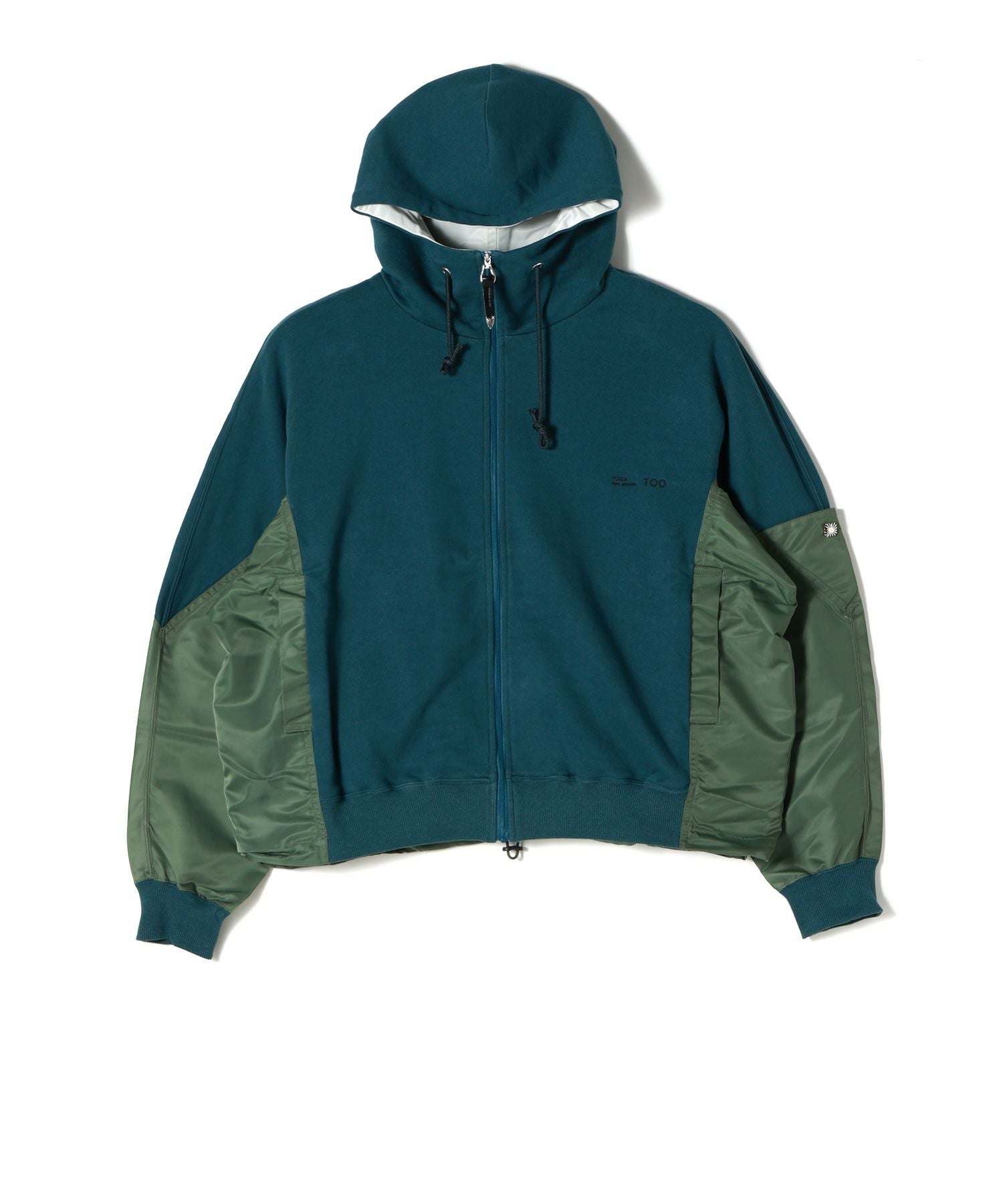 TOGA TOO(トーガ トゥー)】 COTTON NYLON HOODIE｜PARIGOT ONLINE
