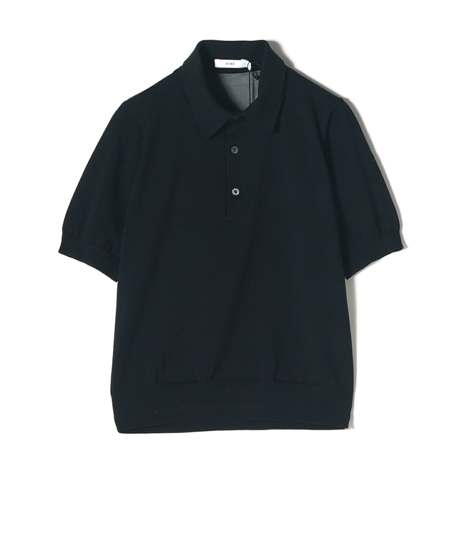 HYKE(ハイク)】 SHEER BACK POLO KNIT｜PARIGOT ONLINE（パリゴ