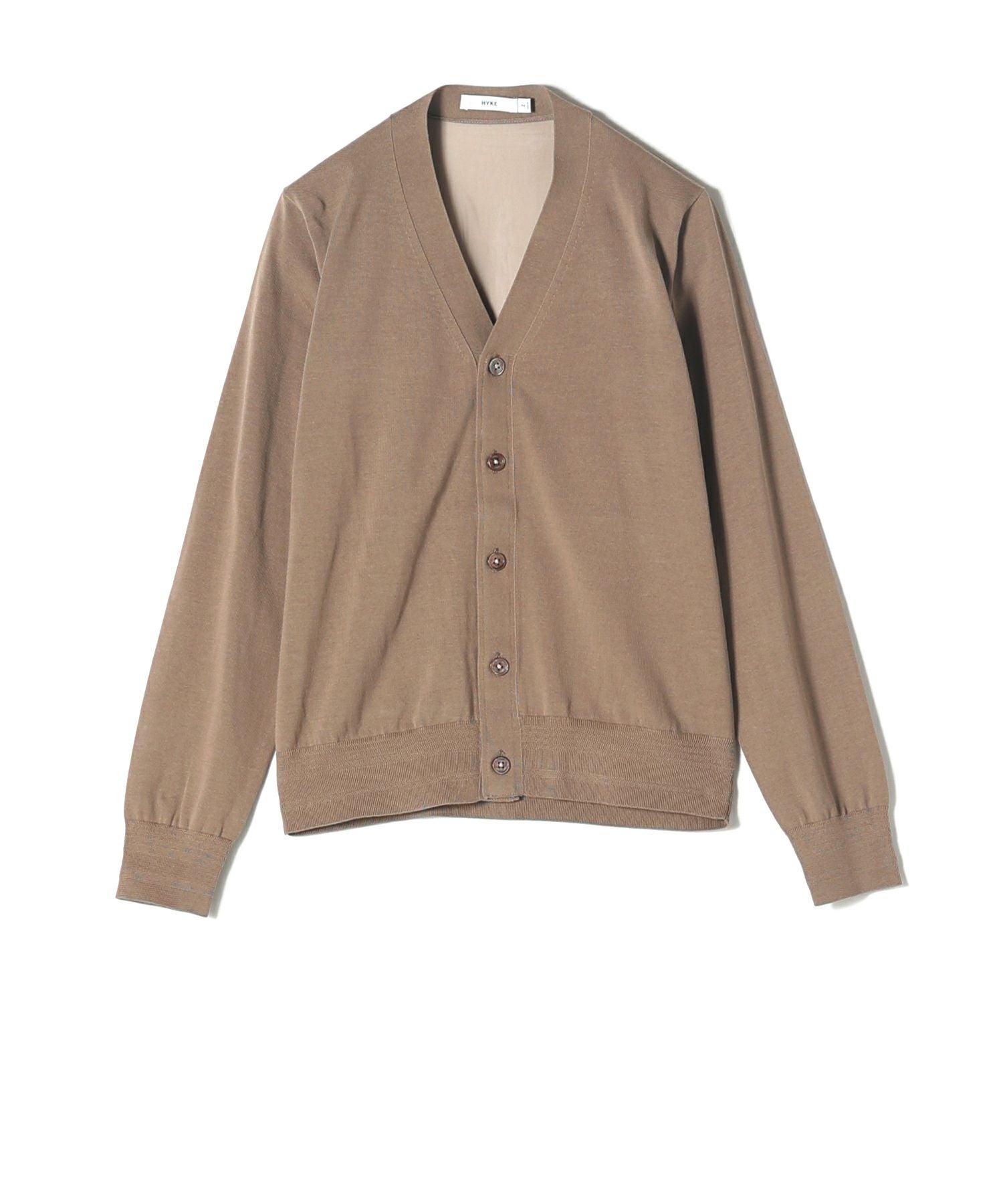 HYKE(ハイク)】 SHEER BACK KNIT CARDIGAN｜PARIGOT ONLINE（パリゴ