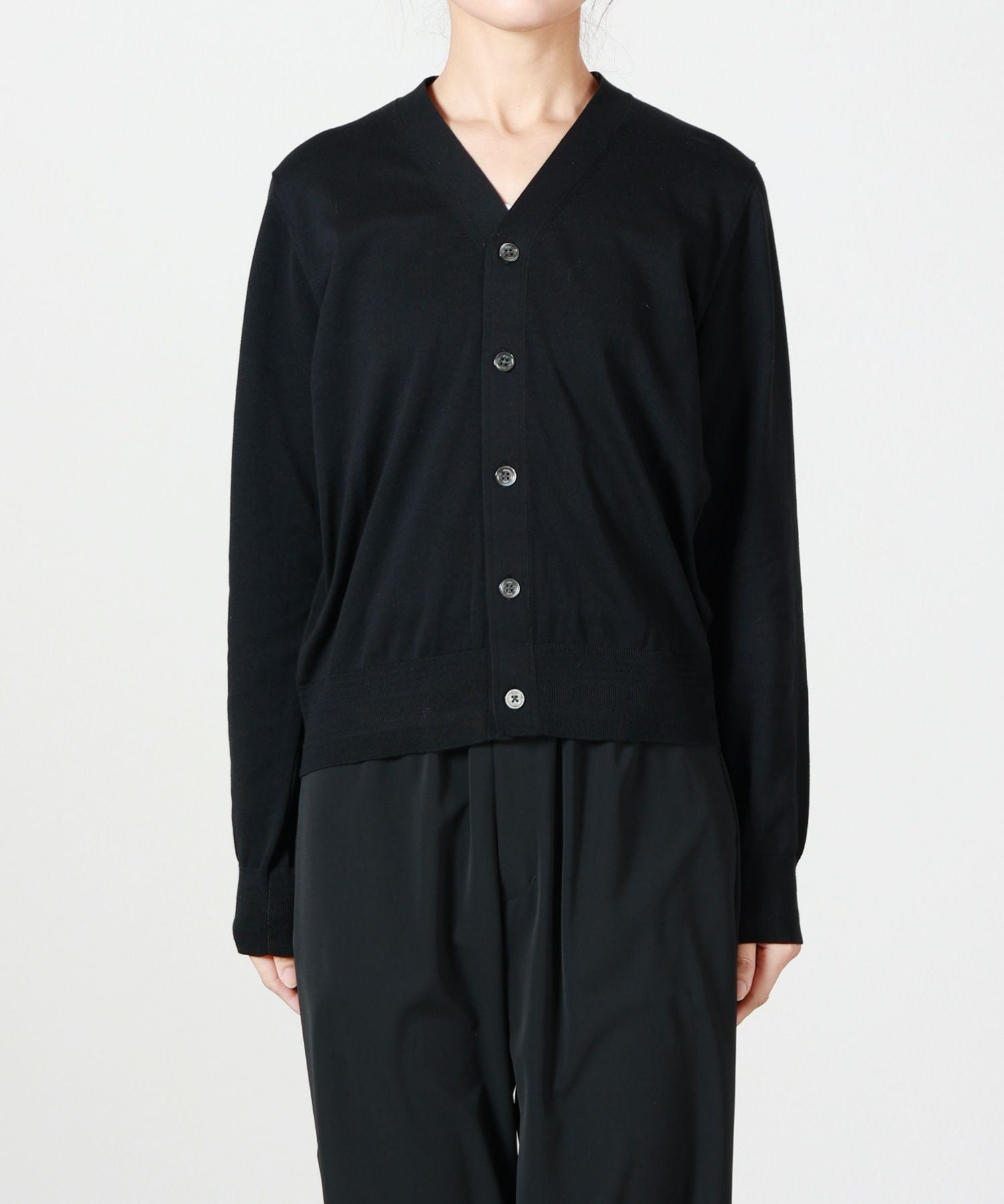 HYKE(ハイク)】 SHEER BACK KNIT CARDIGAN｜PARIGOT ONLINE（パリゴ