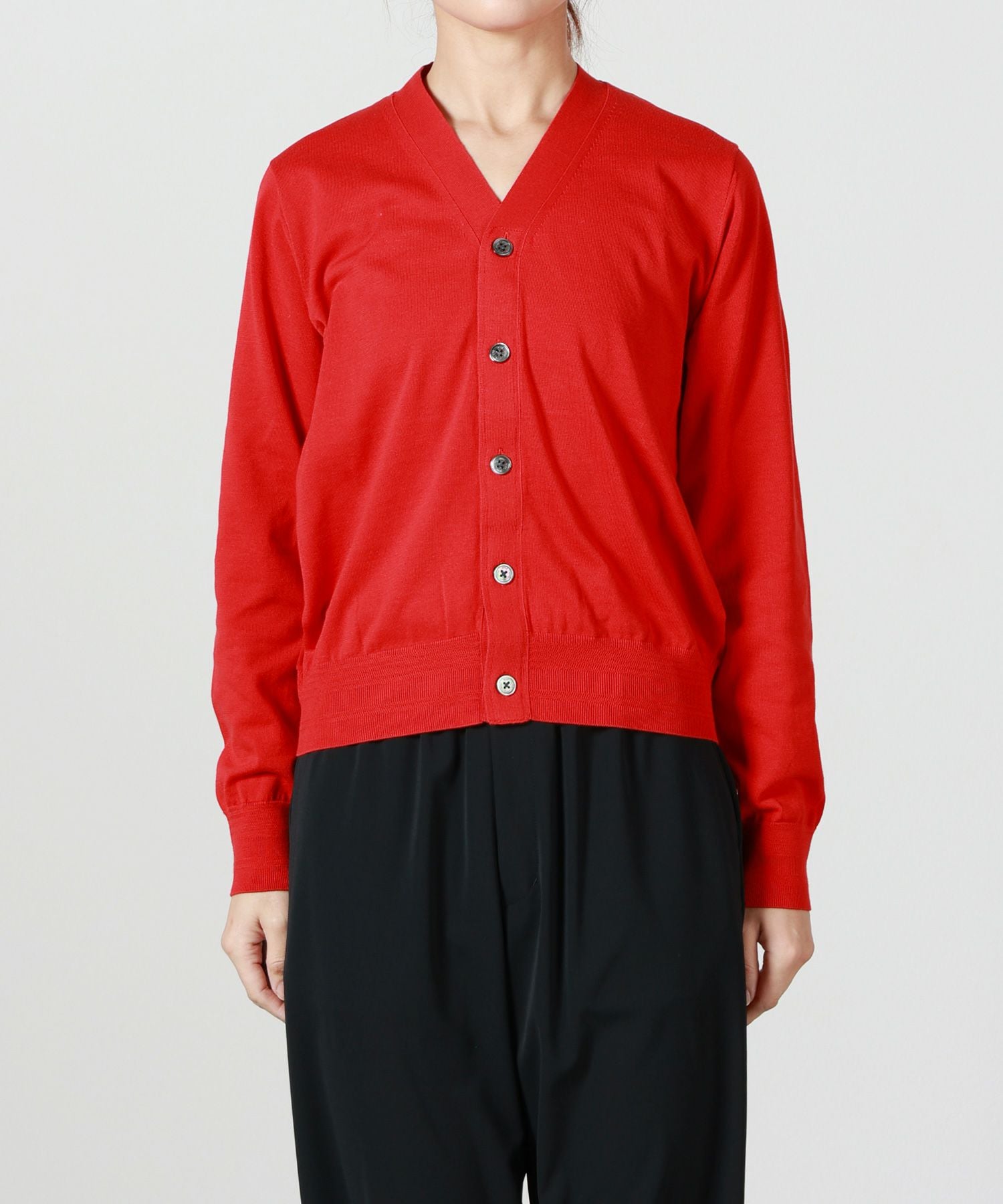 HYKE(ハイク)】 SHEER BACK KNIT CARDIGAN｜PARIGOT ONLINE（パリゴ