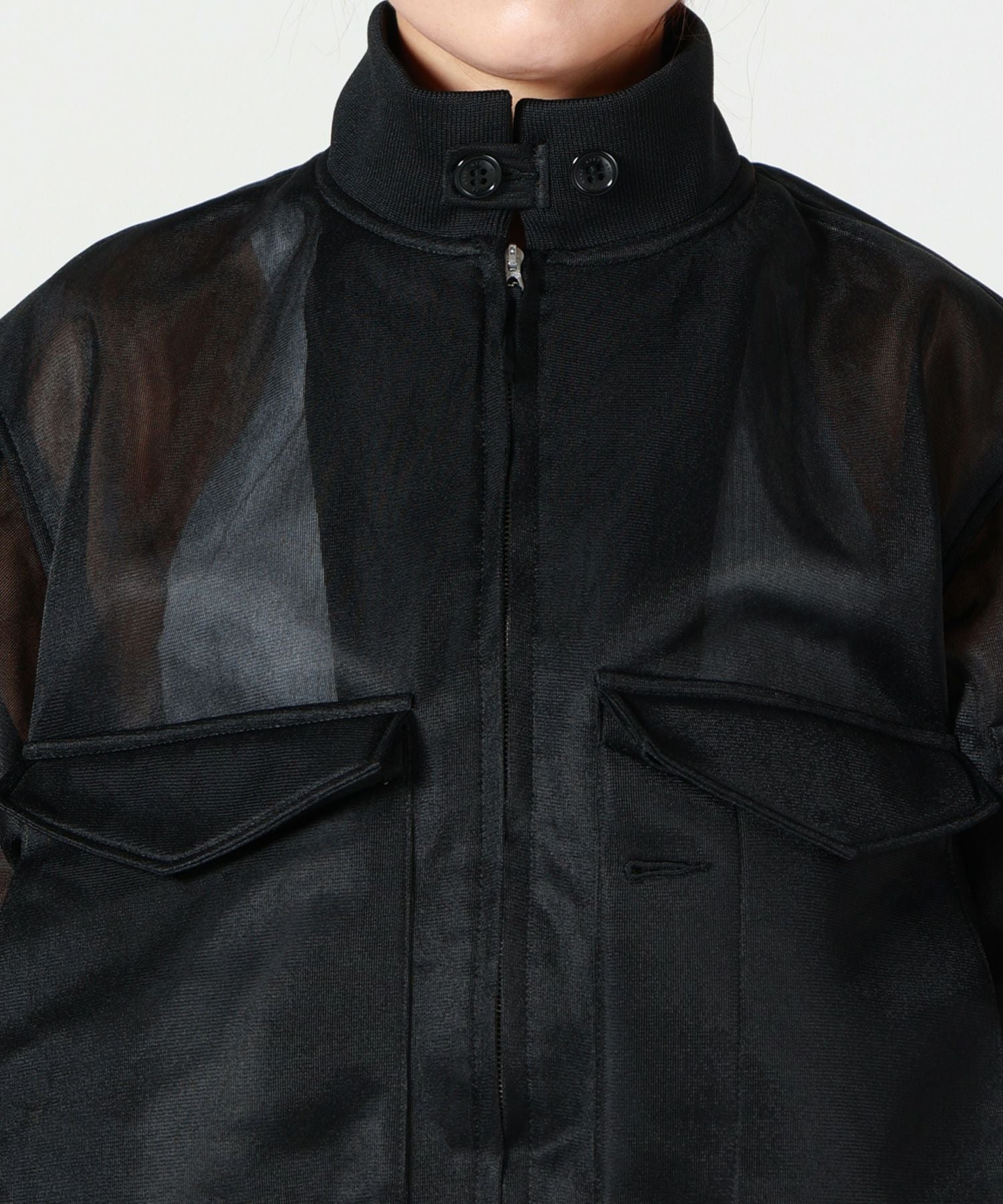 HYKE(ハイク)】 ≪Genderless≫SHEER WEP JACKET｜PARIGOT ONLINE