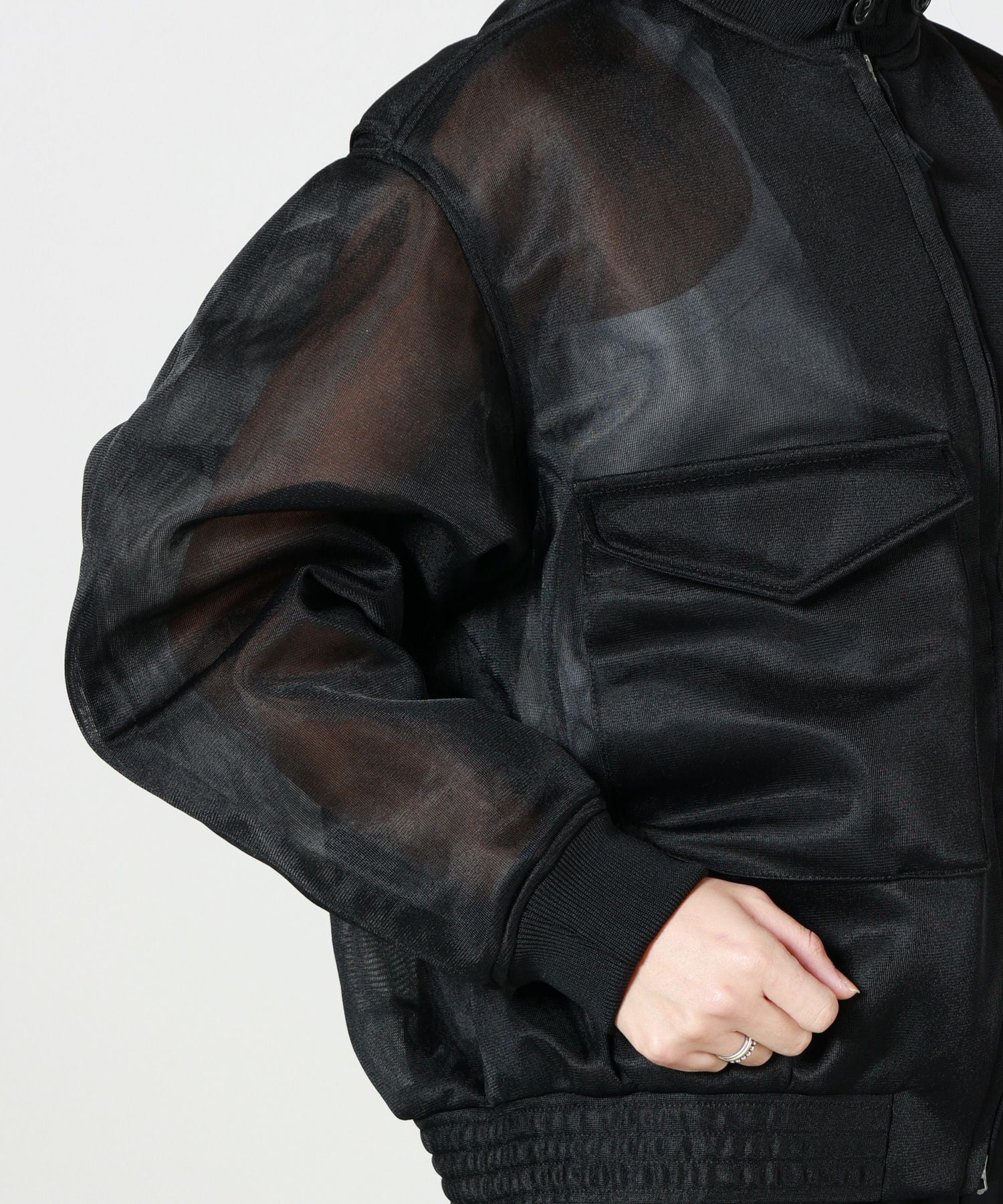 HYKE(ハイク)】 ≪Genderless≫SHEER WEP JACKET｜PARIGOT ONLINE
