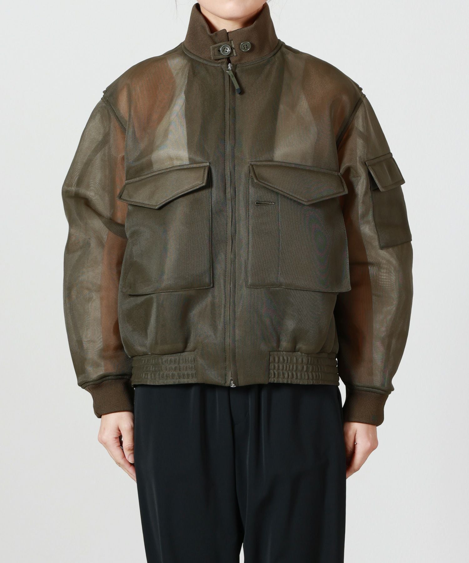 HYKE(ハイク)】 ≪Genderless≫SHEER WEP JACKET｜PARIGOT ONLINE