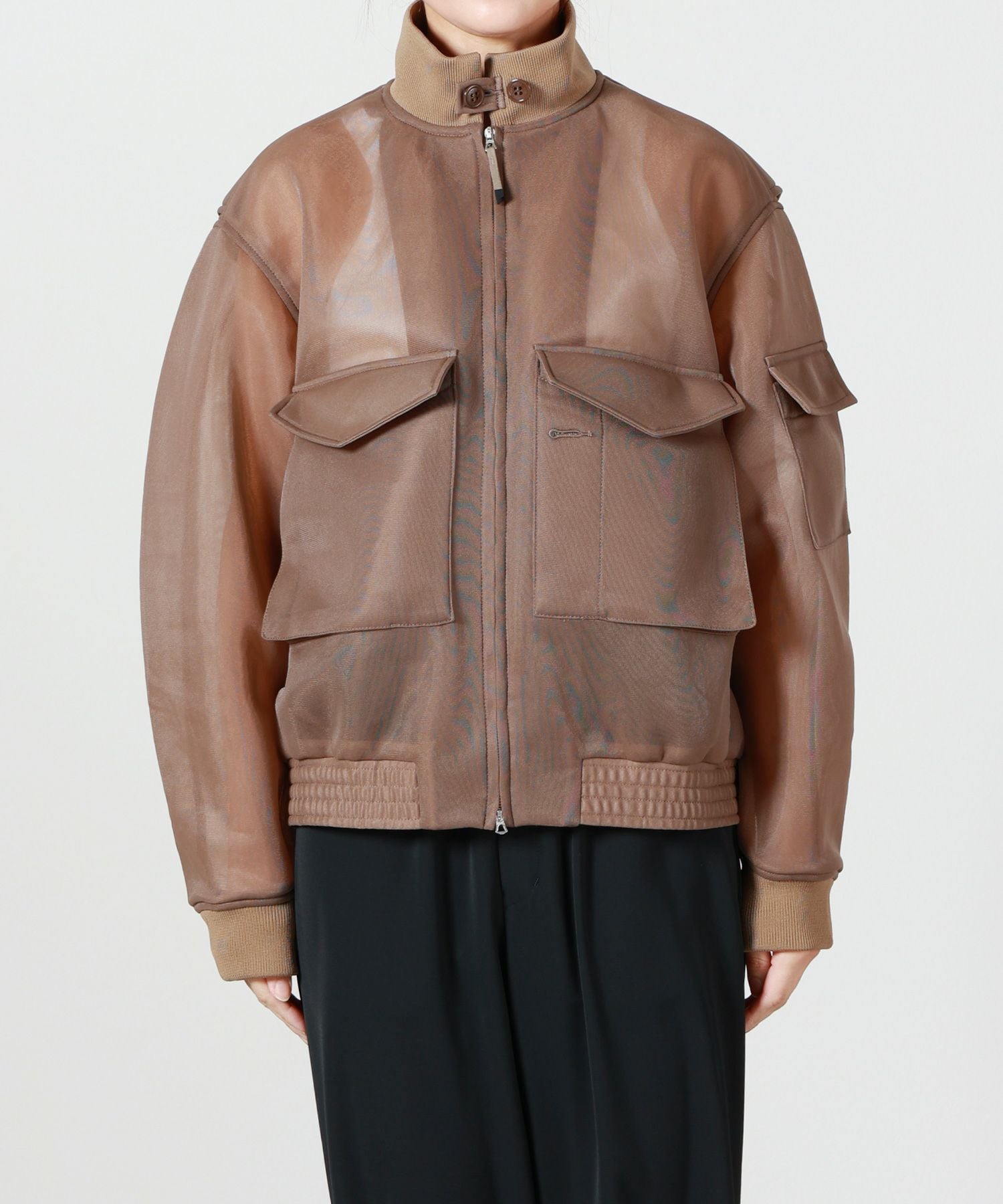 HYKE(ハイク)】 ≪Genderless≫SHEER WEP JACKET｜PARIGOT ONLINE