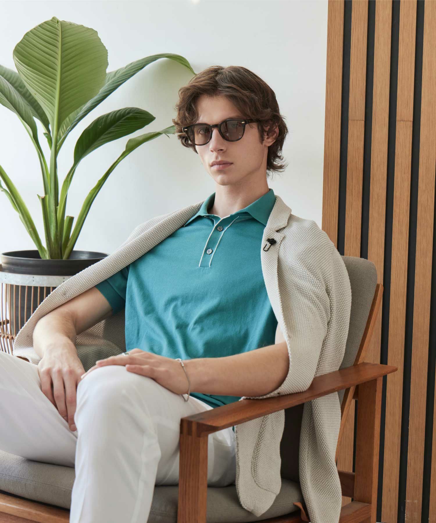 LARDINI(ラルディーニ)】 コットンニットジャケット｜PARIGOT ONLINE