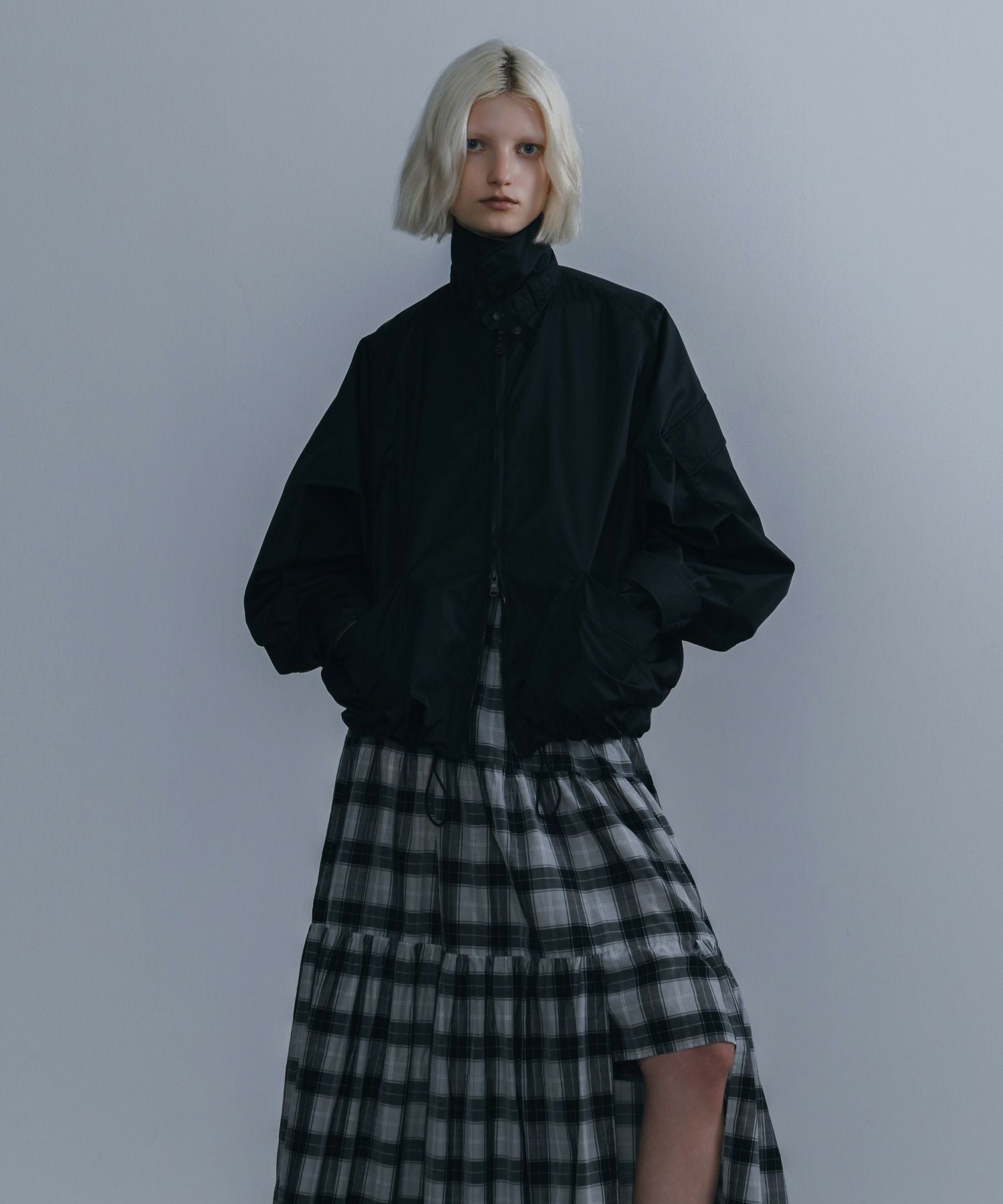 08sircus(08サーカス)】 Air taffeta short blouson｜PARIGOT ONLINE