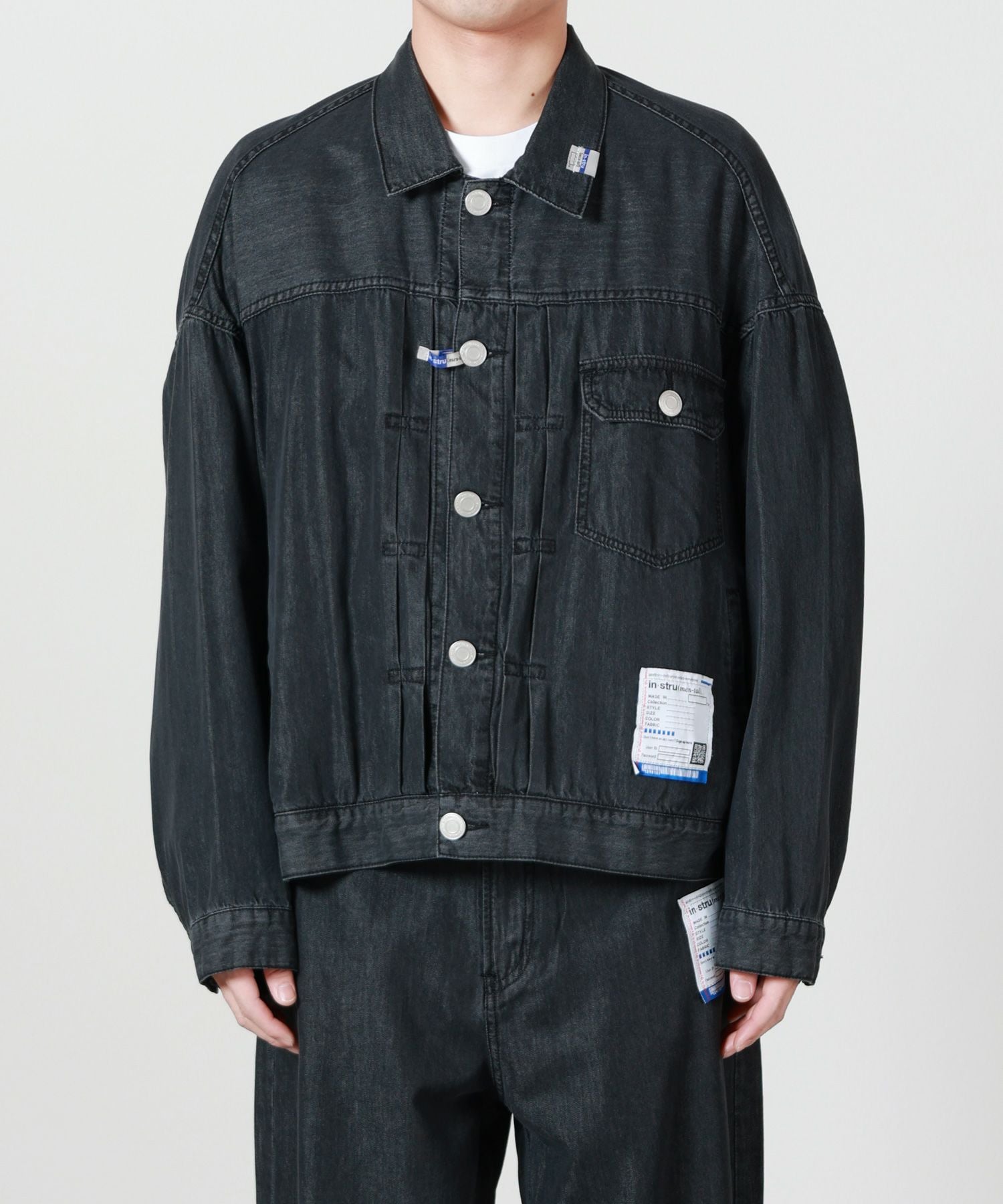 in・stru(men-tal).(インストルメンタル)】 Cotton Tencel Denim