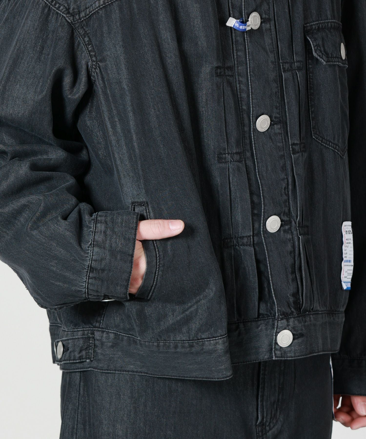 in・stru(men-tal).(インストルメンタル)】 Cotton Tencel Denim