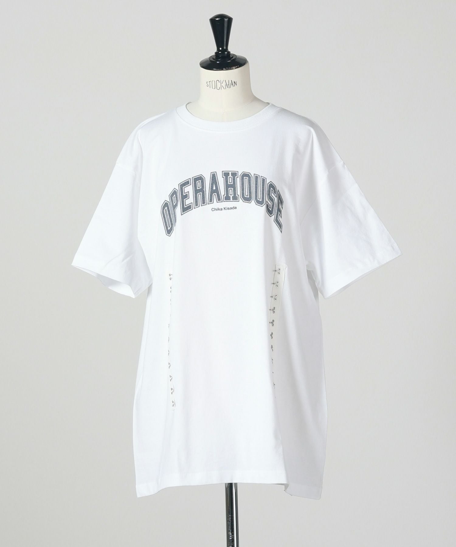 Chika Kisada(チカ キサダ)】 コルセットTシャツ｜PARIGOT ONLINE