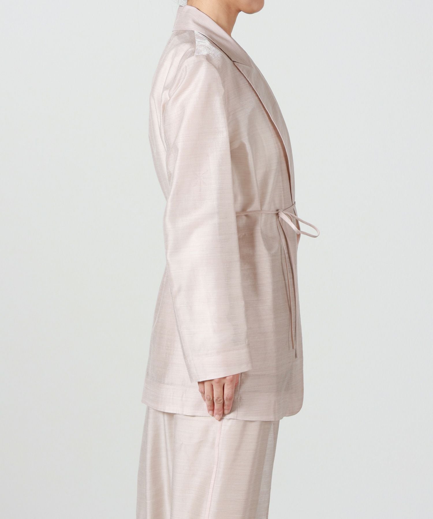 Mame Kurogouchi(マメ クロゴウチ)】 Wool Nylon Shimmering Jacket
