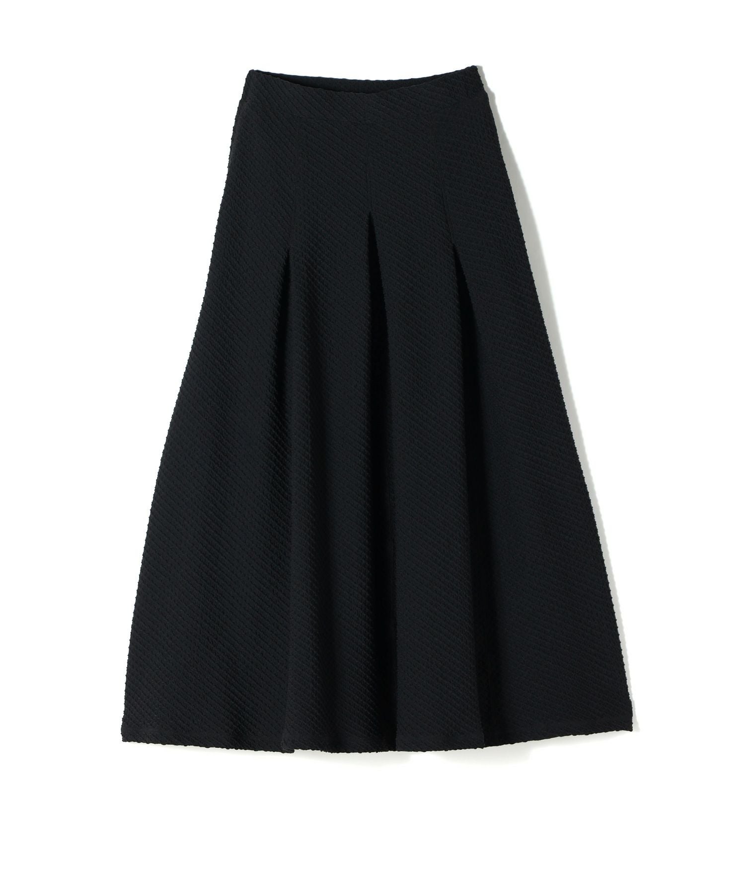 Mame Kurogouchi(マメ クロゴウチ)】 Shirring Jersey Jacquard Flare