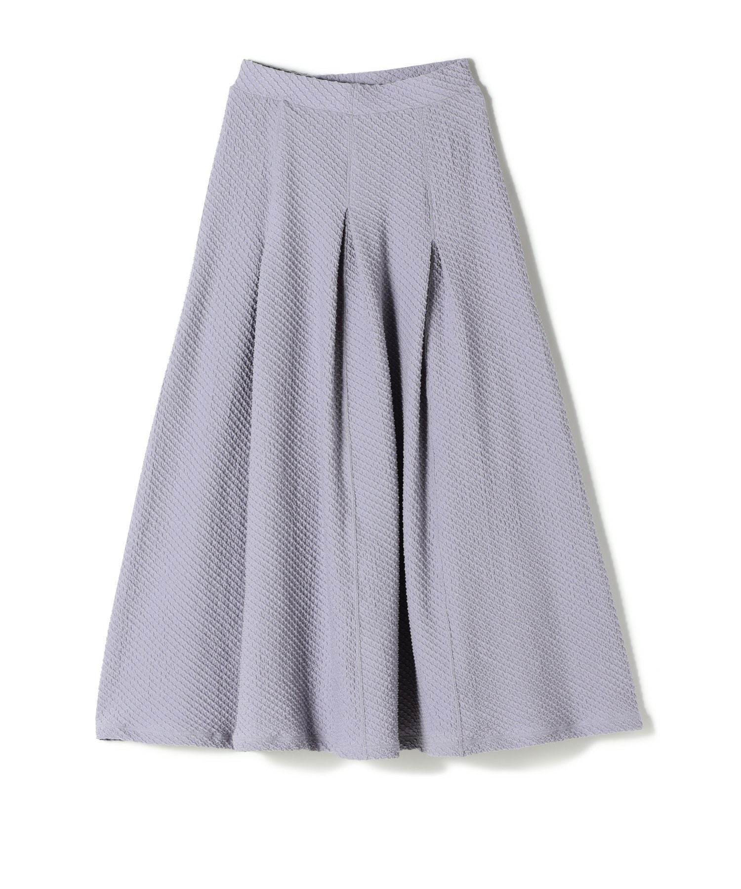 Mame Kurogouchi(マメ クロゴウチ)】 Shirring Jersey Jacquard Flare