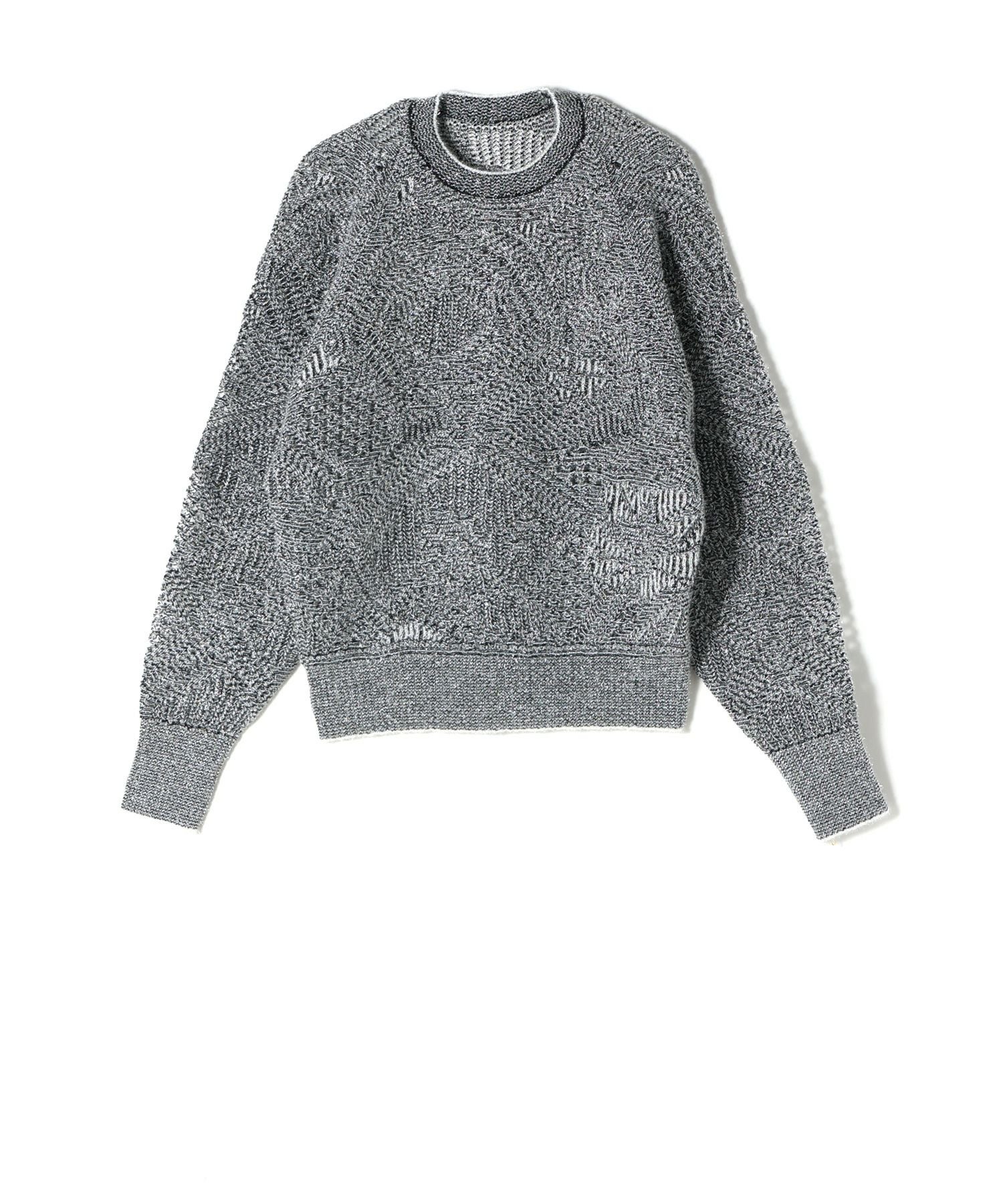 Mame Kurogouchi(マメ クロゴウチ)】 Shimmering Knit Top｜PARIGOT