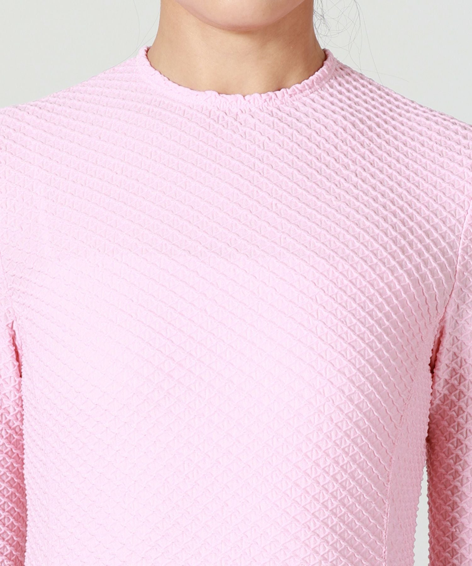 Mame Kurogouchi(マメ クロゴウチ)】 Shirring Jersey Jacquard Long