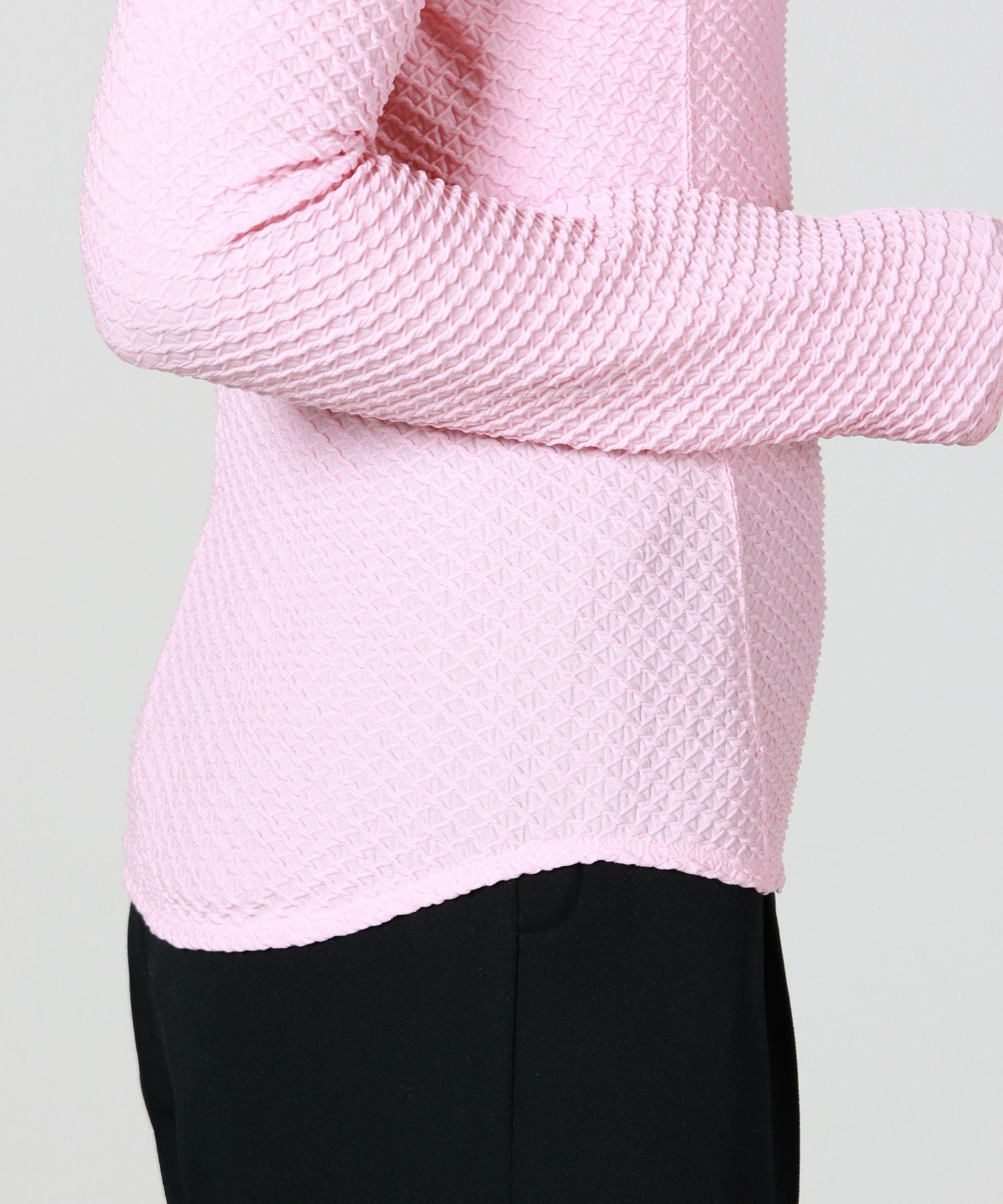 Mame Kurogouchi(マメ クロゴウチ)】 Shirring Jersey Jacquard Long