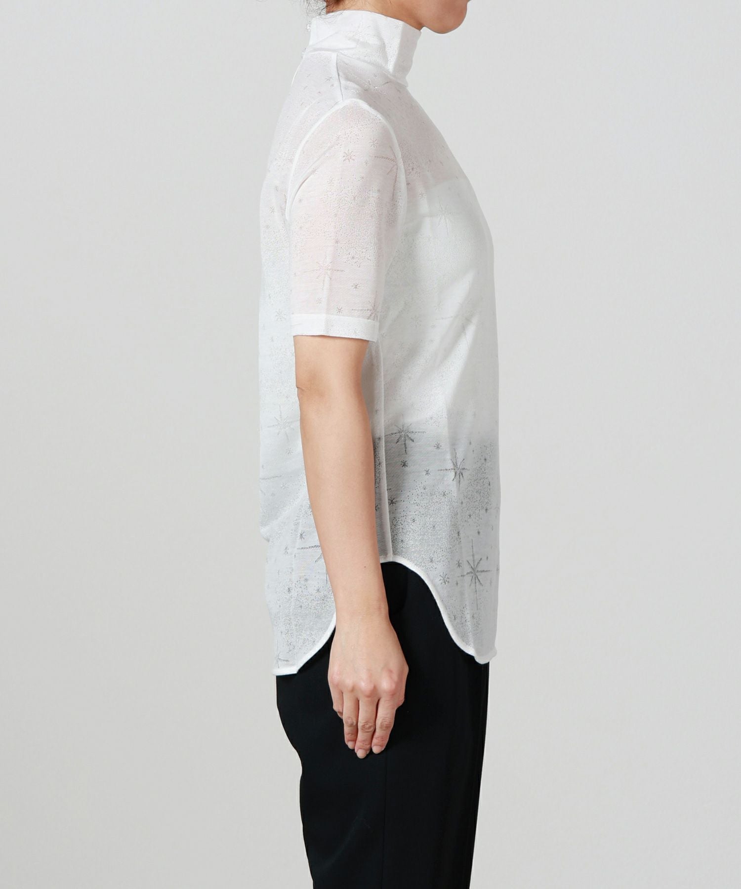 Mame Kurogouchi(マメ クロゴウチ)】 Starry Jersey Short Sleeve