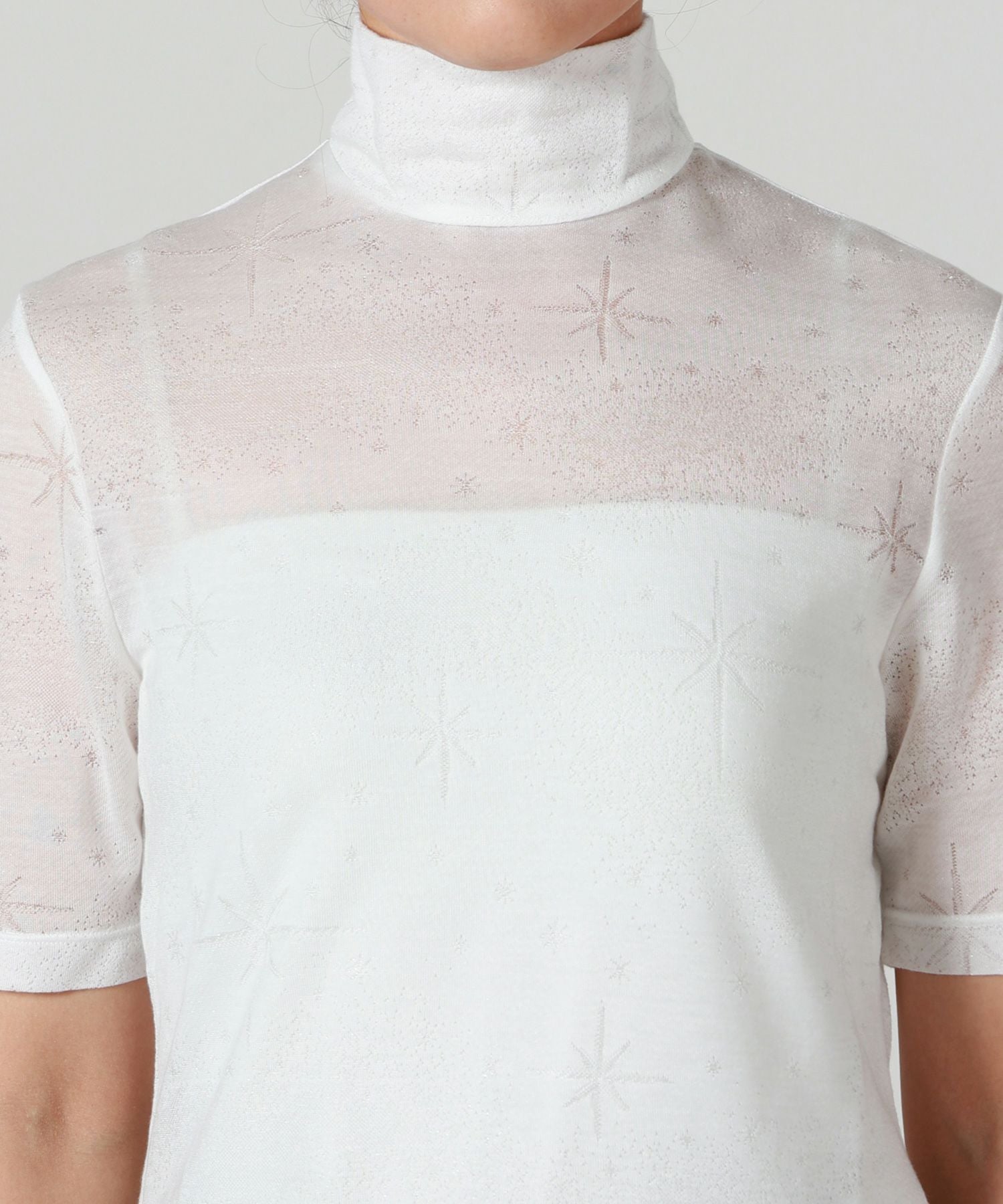 Mame Kurogouchi(マメ クロゴウチ)】 Starry Jersey Short Sleeve