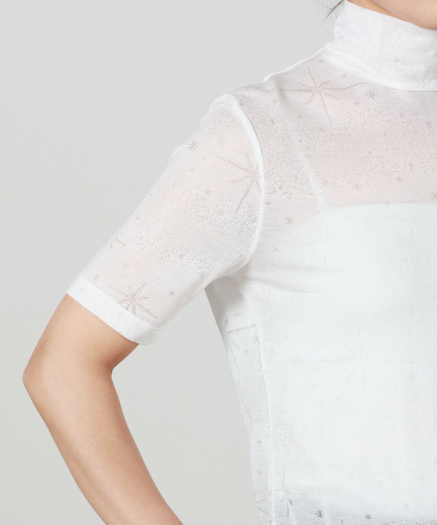 Mame Kurogouchi(マメ クロゴウチ)】 Starry Jersey Short Sleeve