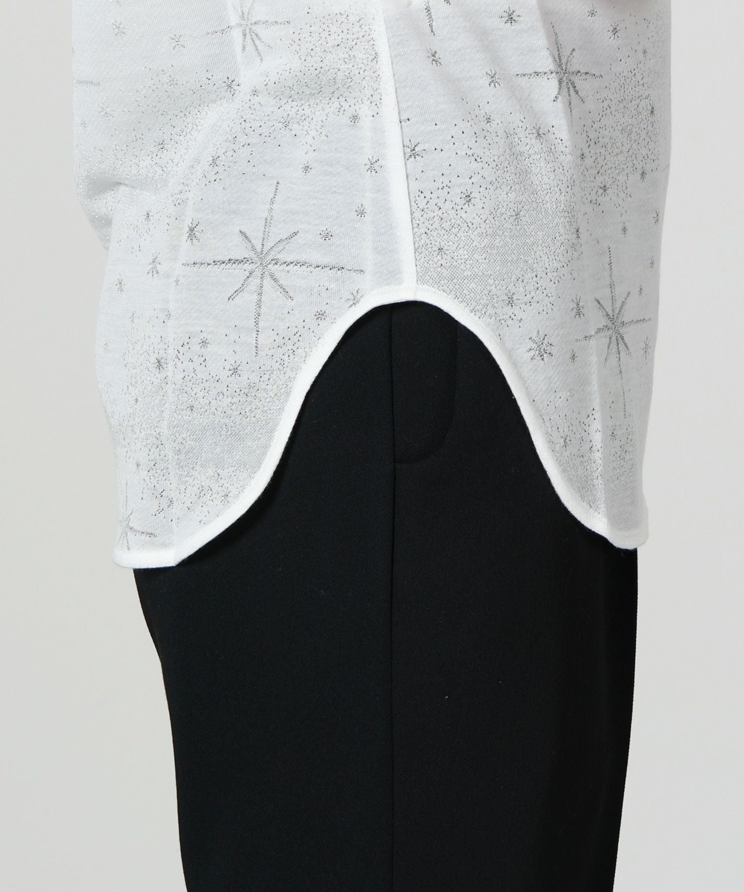 Mame Kurogouchi(マメ クロゴウチ)】 Starry Jersey Short Sleeve